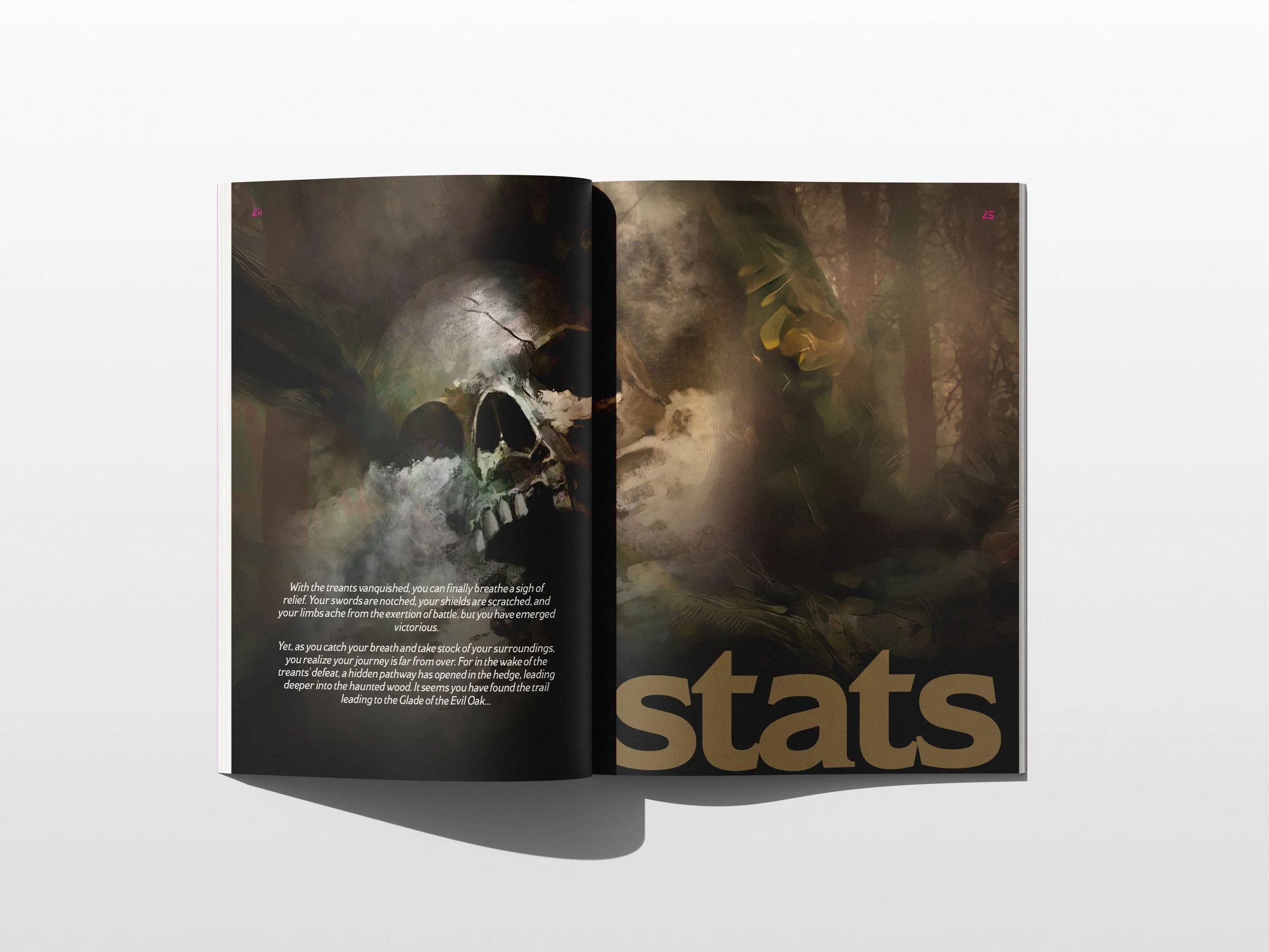 Epic Encounters: Forest of the Damned rulebook spread 3