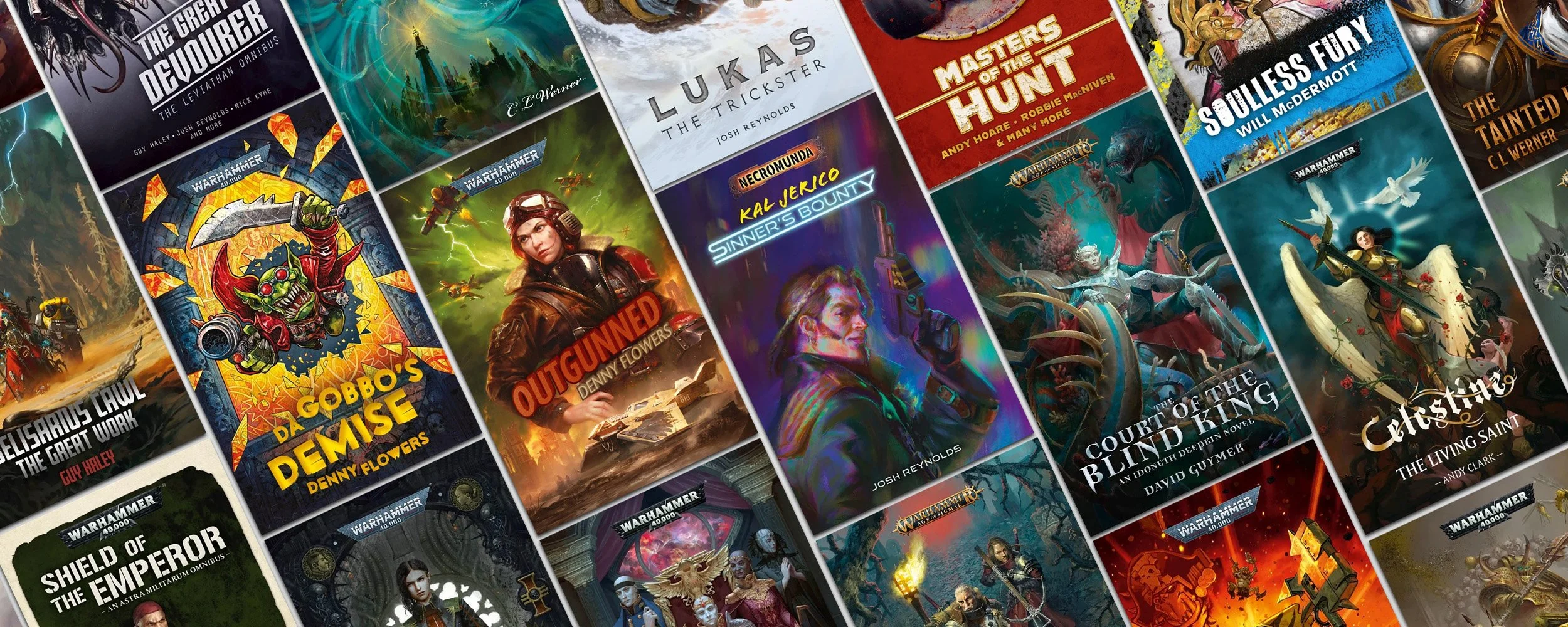 Black Library book covers