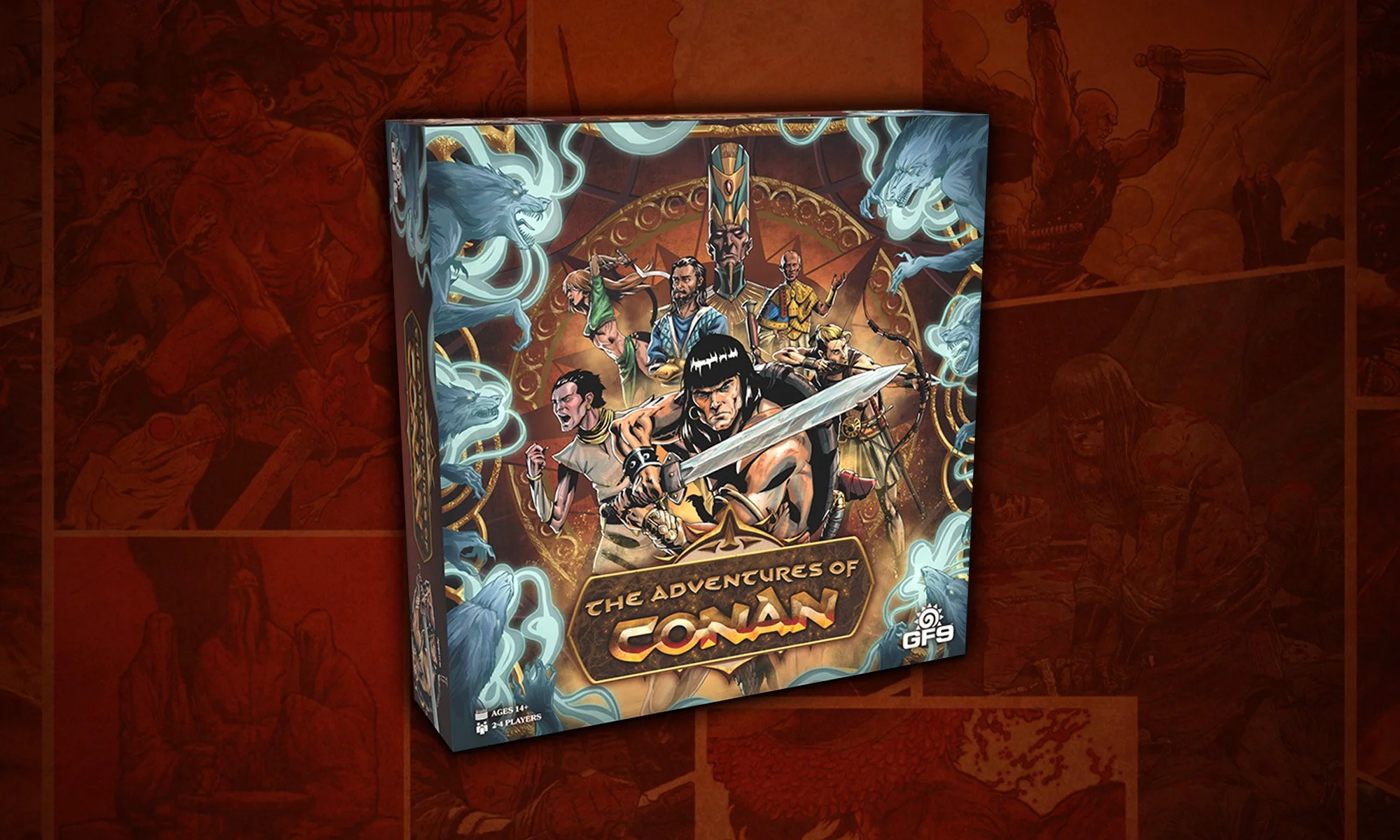 The Adventures of Conan board game