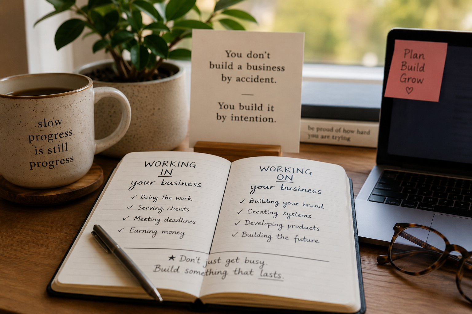 I Was So Busy Working That I Forgot to Build a Business
