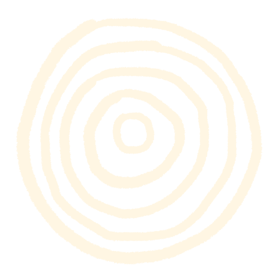 Concentric white circles on a black background.