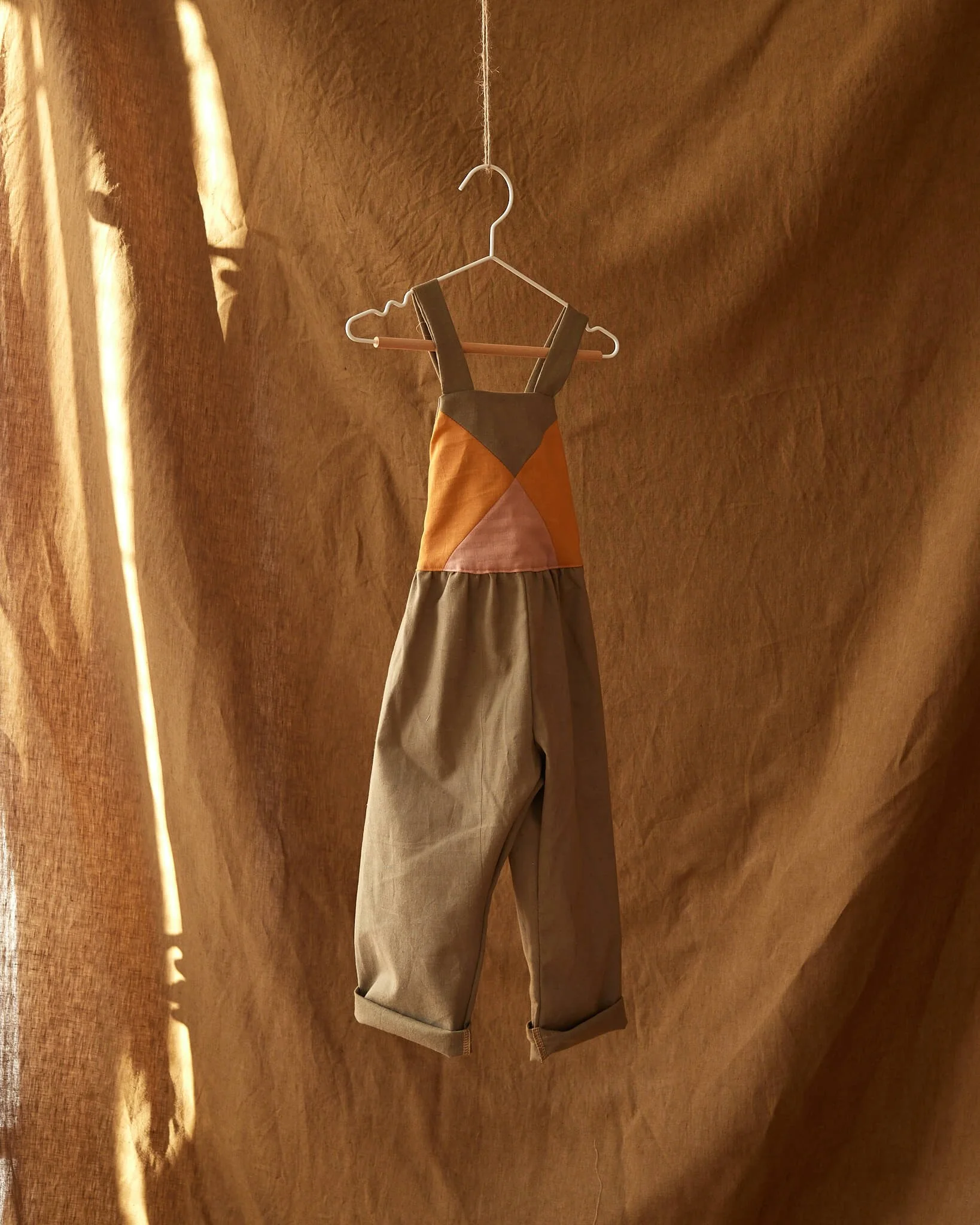 patch front dungaree