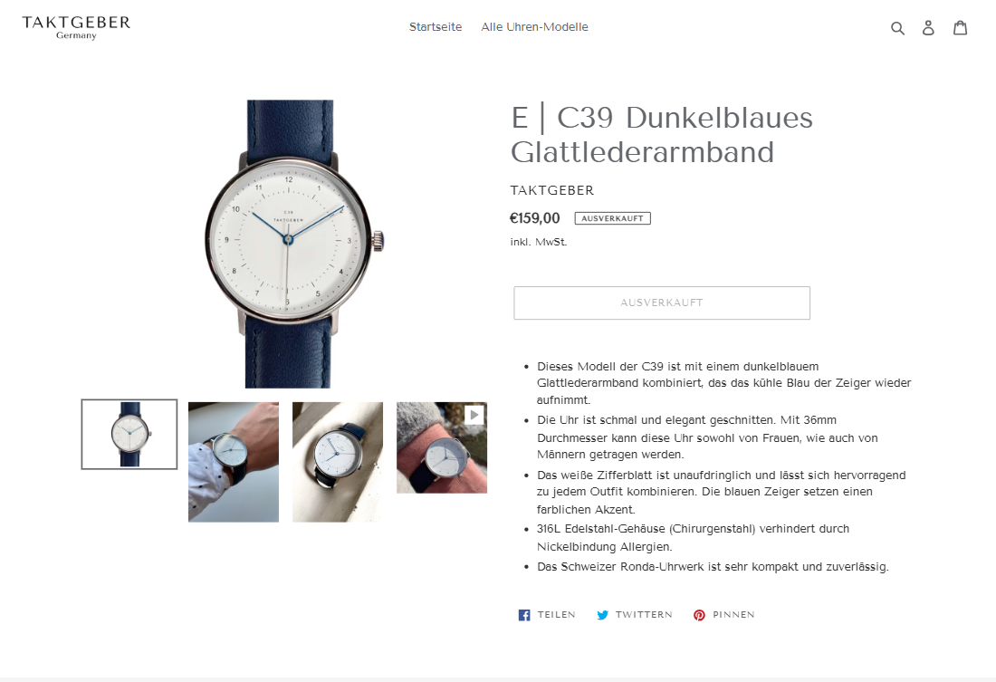Product Page