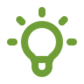 Sage green light bulb