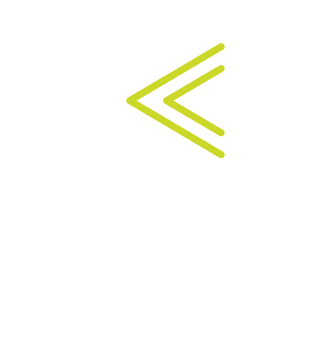 KVBS logo featuring an abstract arrow design in white and green and the slogan "Building with Precision" below.