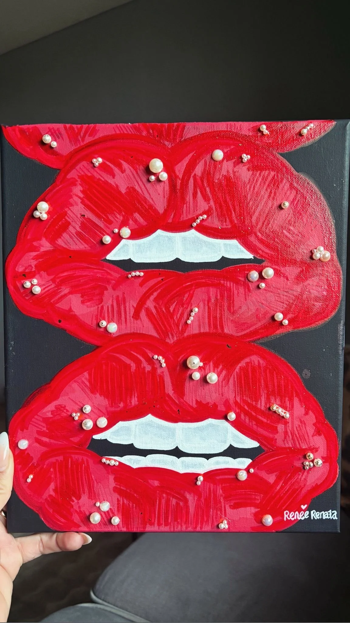 Red Temptation Lips