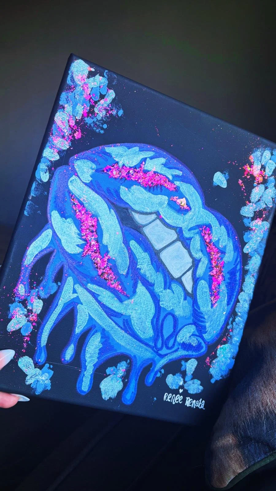 Blue Liquid Luxury Lips