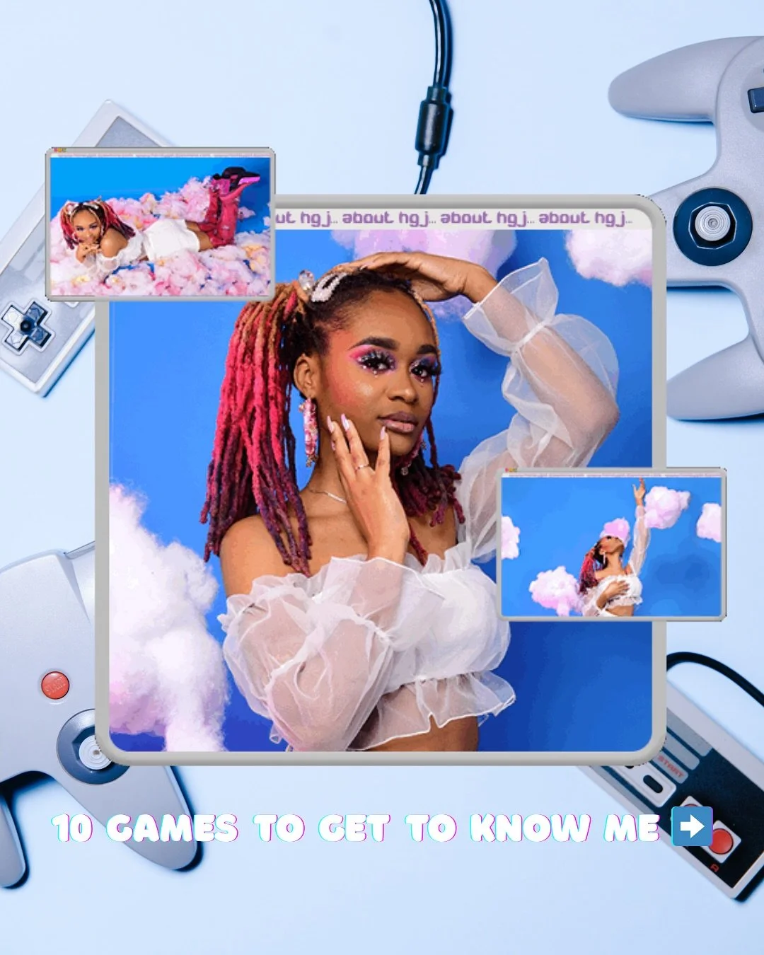 Got the crown and the 1UP 😜 Here&rsquo;s 10 games to get to know Honey + some throwback pics 🤩💕✨

#10gamestogettoknowme
#videogames #gamer #gamergirl #twitchstreamer #streamer #nostalgia #playstation #blerd #blerdgirl