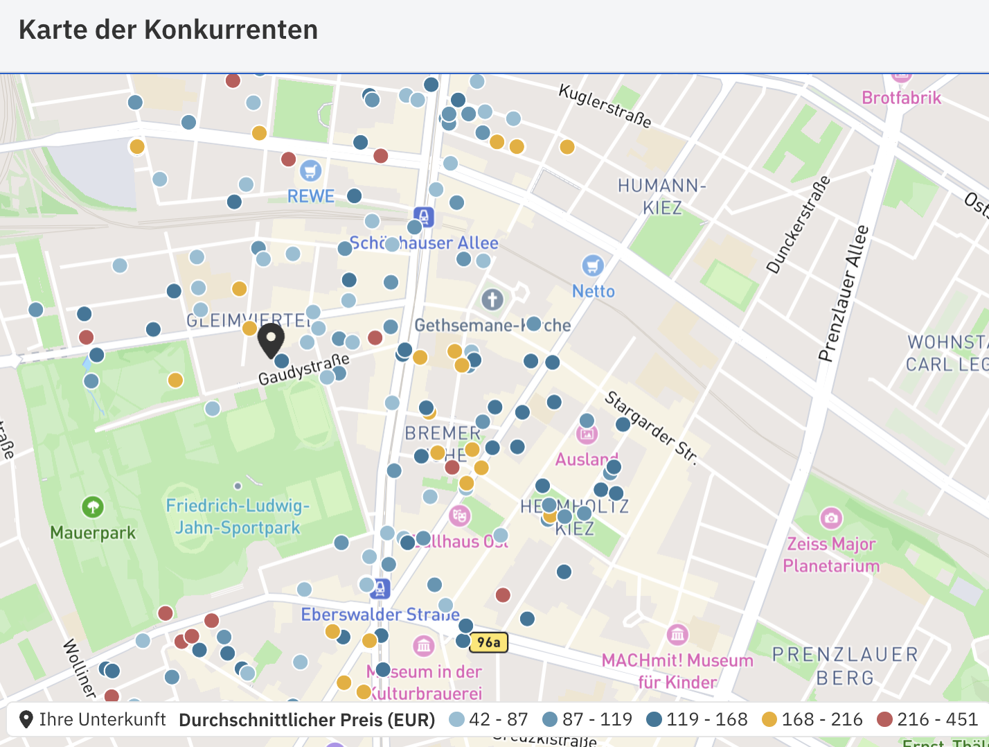 Marktanalyse Ferienimmobilien Berlin Prenzlauer Berg – Wettbewerbsübersicht für Kurzzeitvermietung
