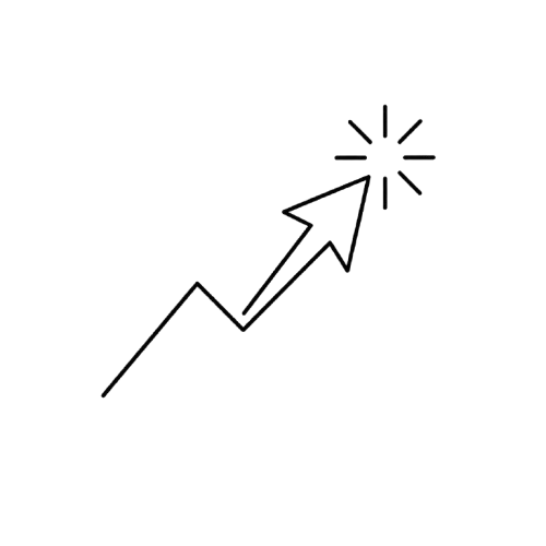 Wachstums-Icon