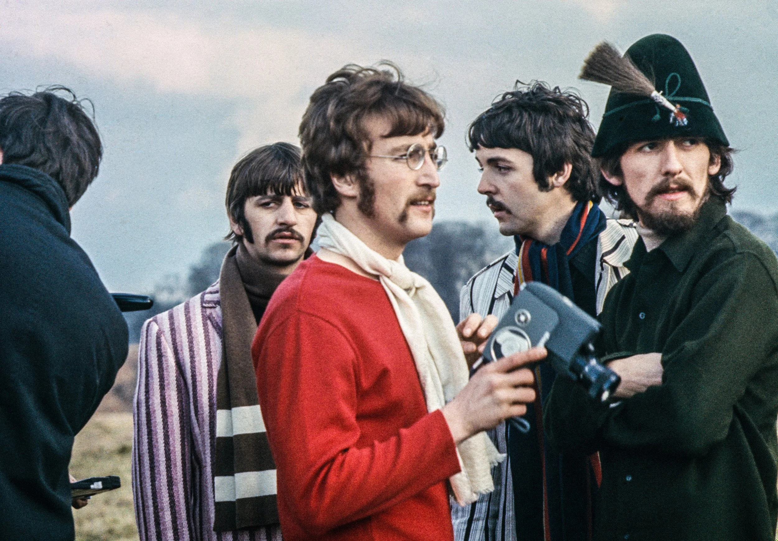 The Beatles filming Strawberry Fields at Knole © Jane Bown Literary Estate