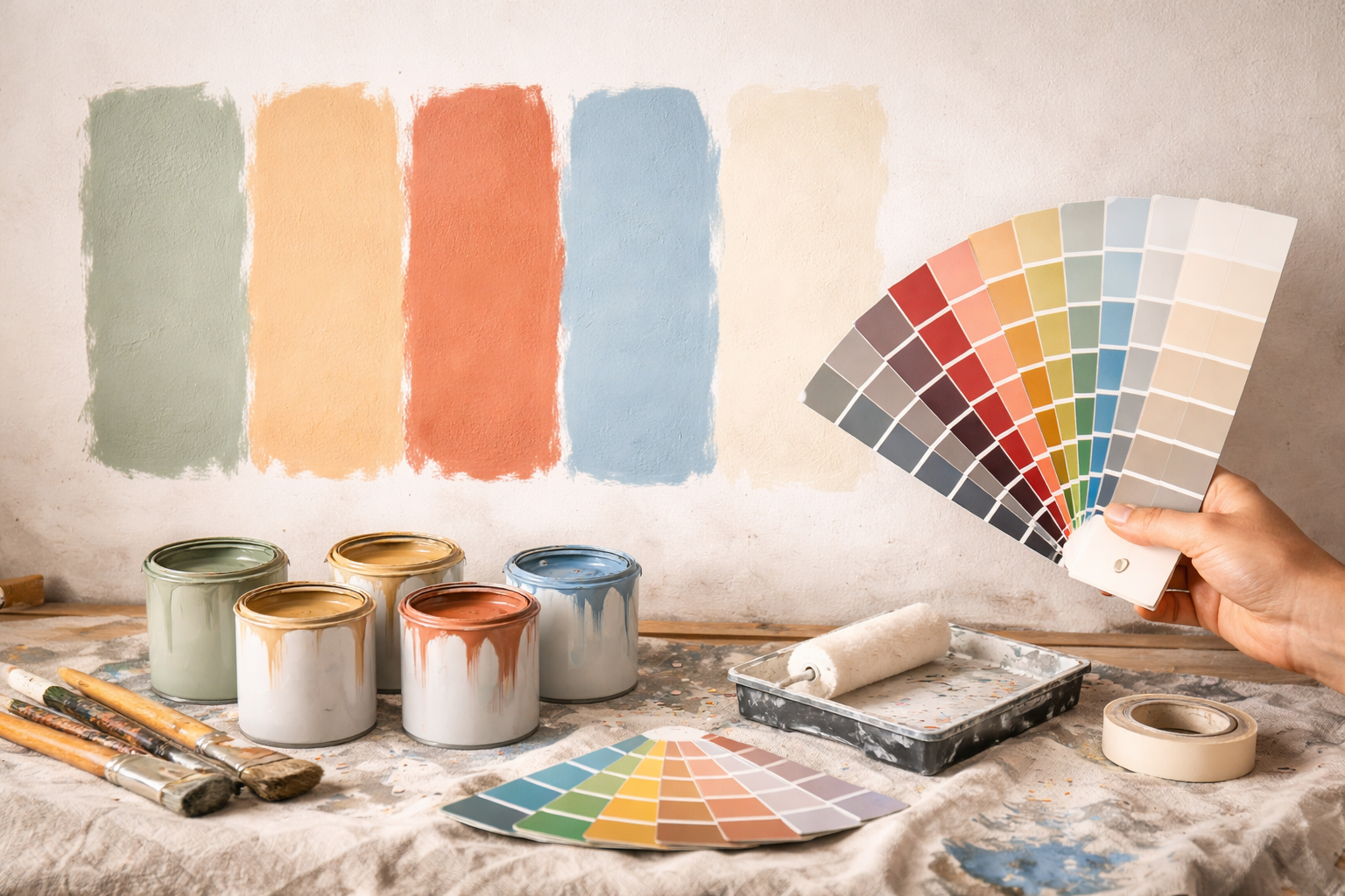 5 Tips to Choose the Perfect Paint Colour for Your Home