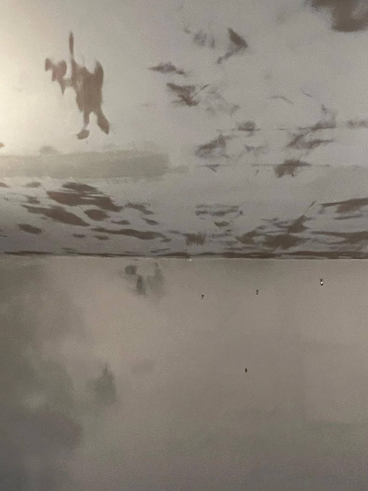 Bedroom Ceiling Sanded interior painting chesterfield.