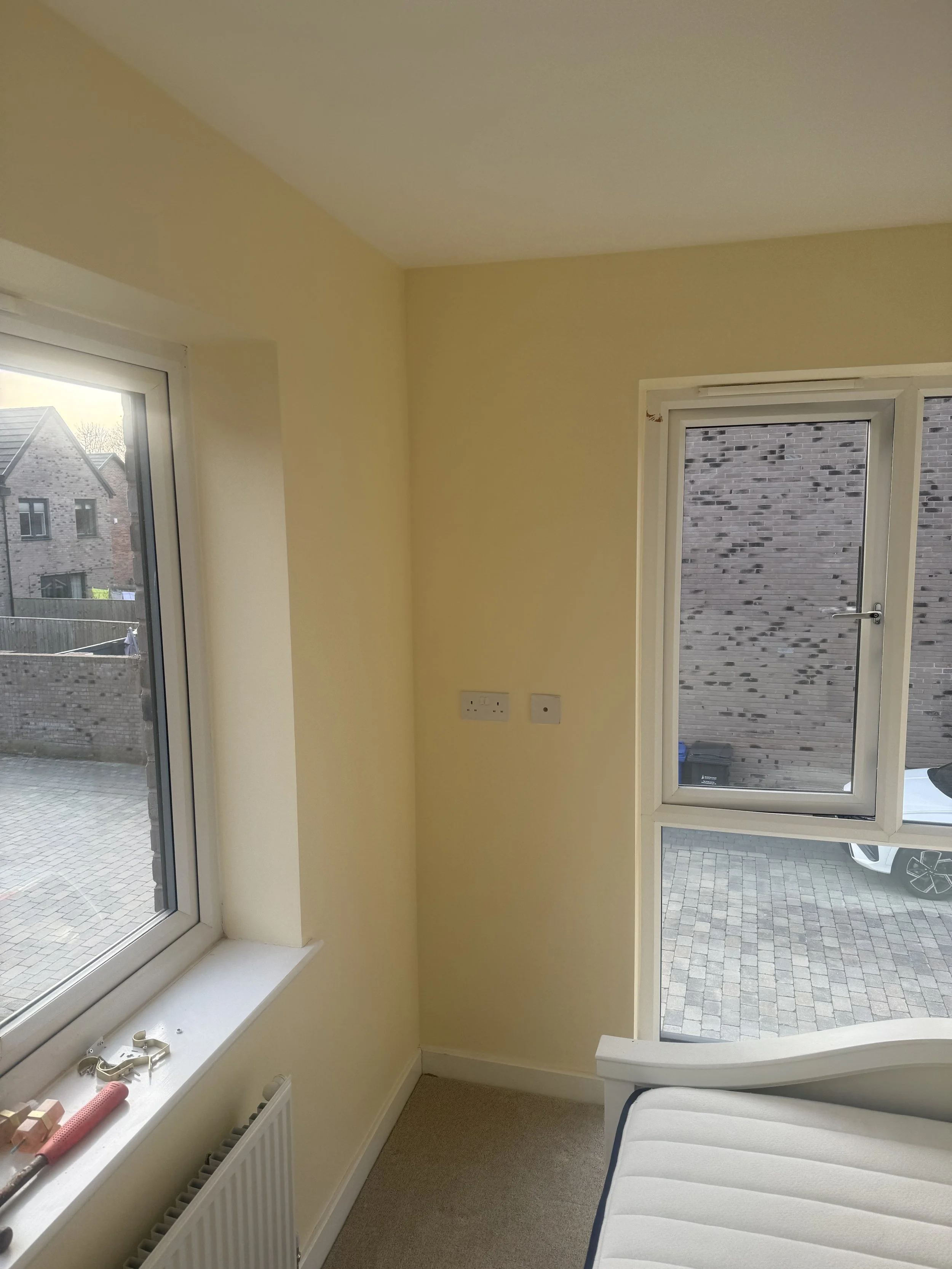 interior Painting bedroom project completed in Chesterfield