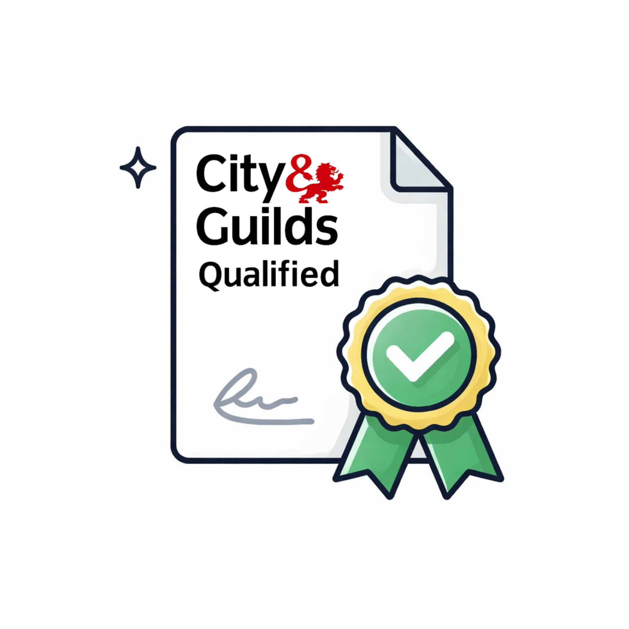 City and Guilds qualified painter and decorator