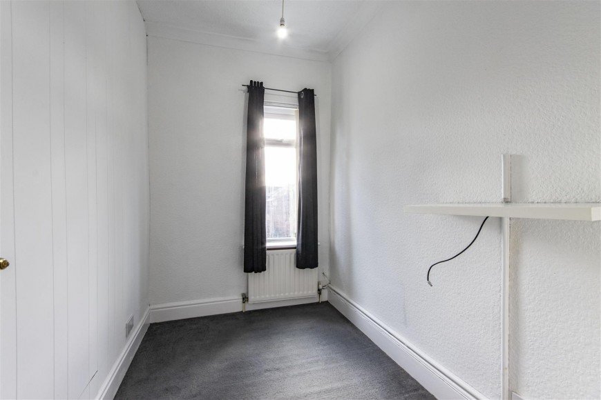 Full house re-decoration bedroom completed in Chesterfield