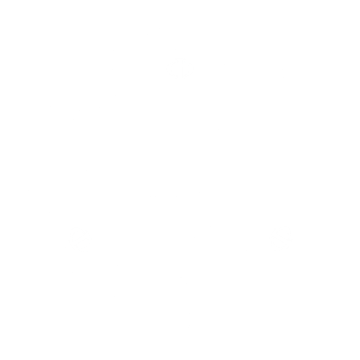 Black and white image of a circular emblem with a man's face in the center, surrounded by the words "Virtue," "Wisdom," and "Truth" in a ring.