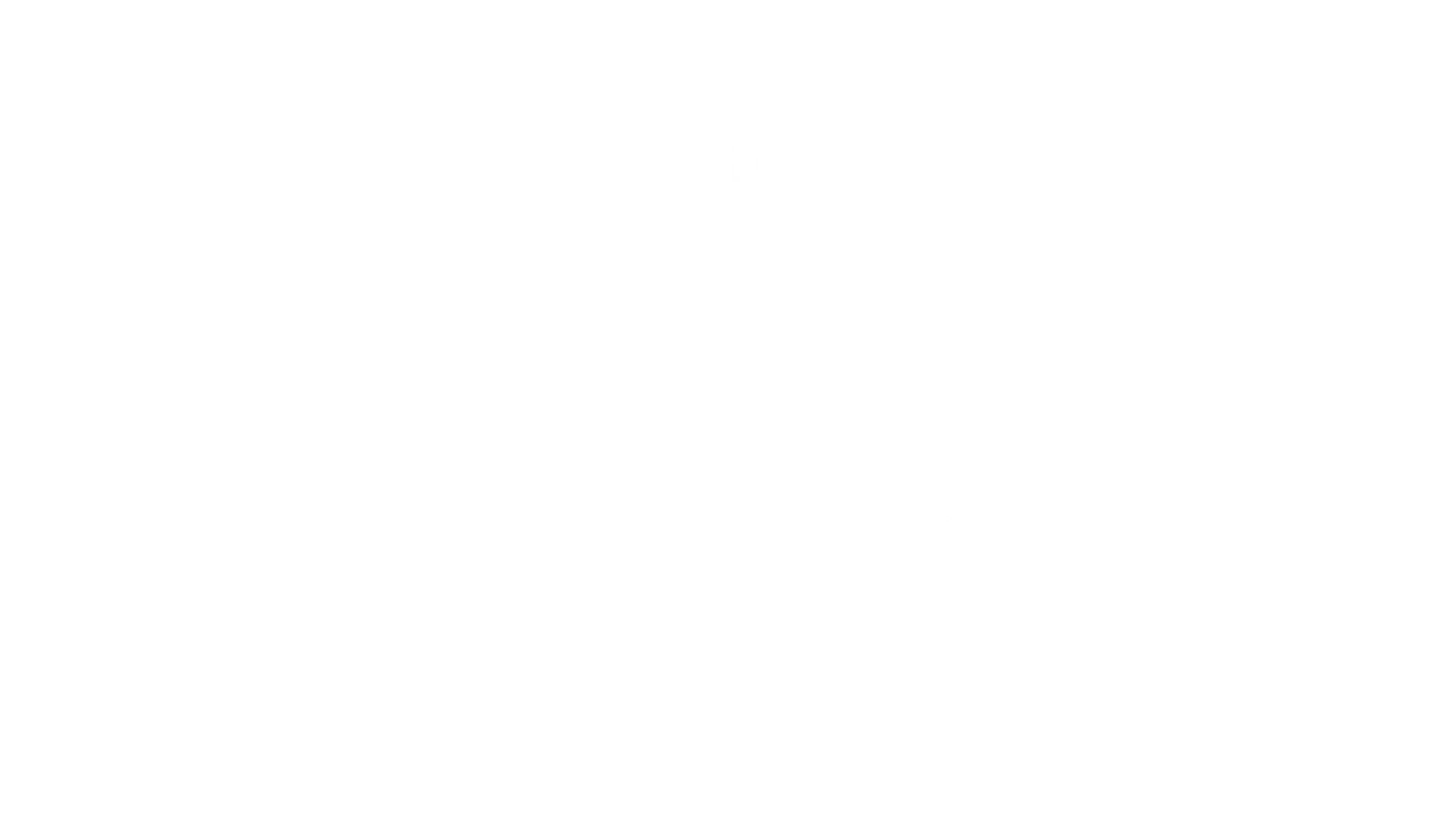 Black and white image of a circular emblem with a man's face in the center, surrounded by the words "Virtue," "Wisdom," and "Truth" in a ring.