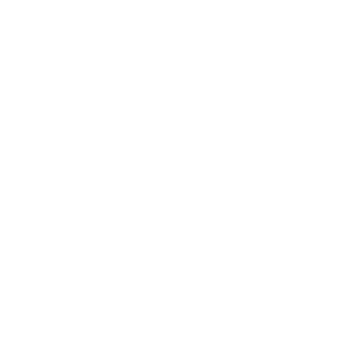Black background with concentric white circles forming a spiral pattern.