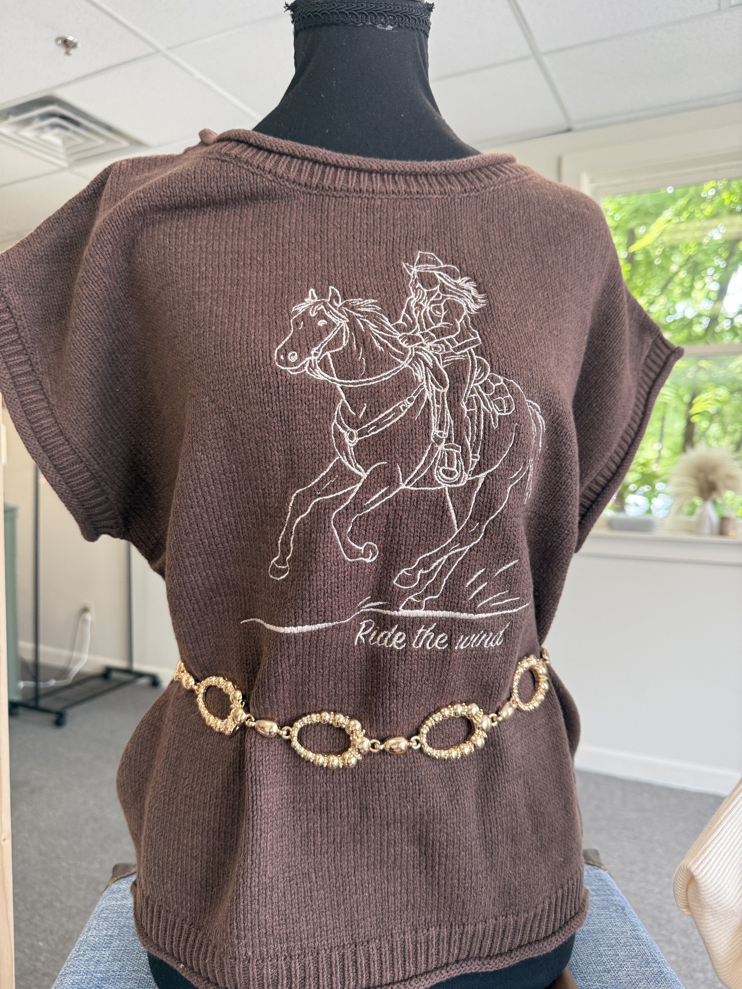 Rustic Rider Sweater