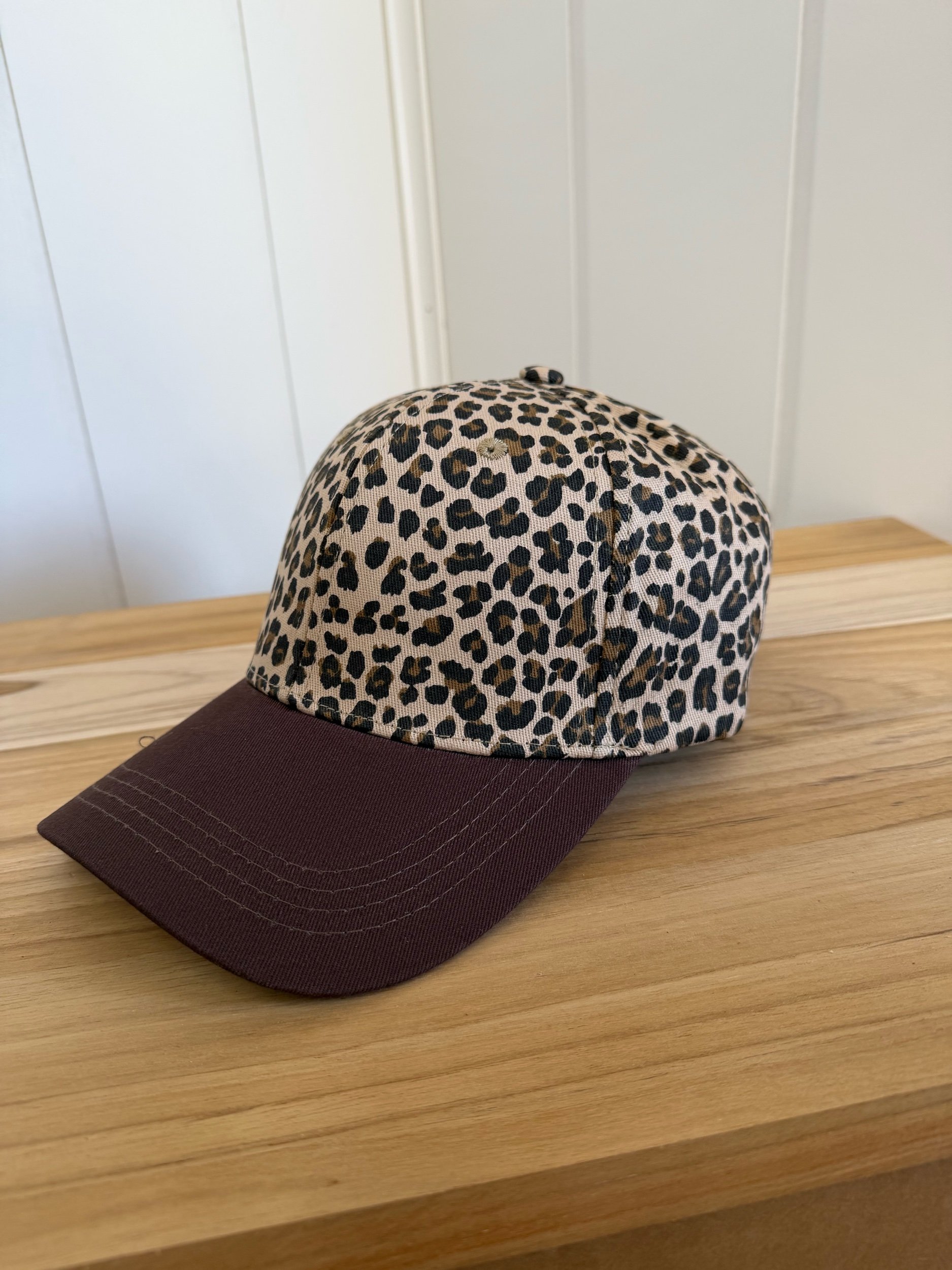 Leopard Print Cap