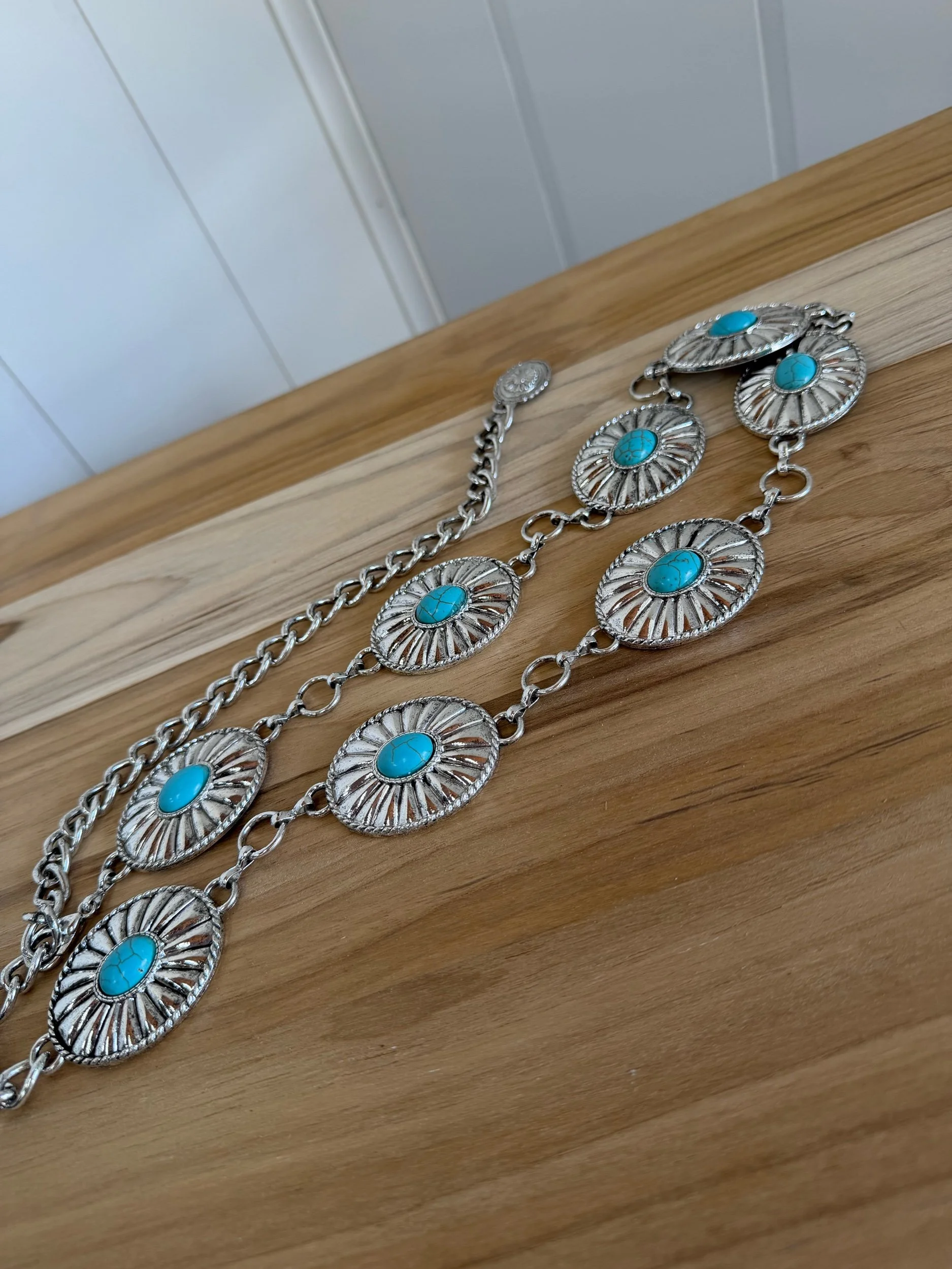 Turquoise Western Chain Belt