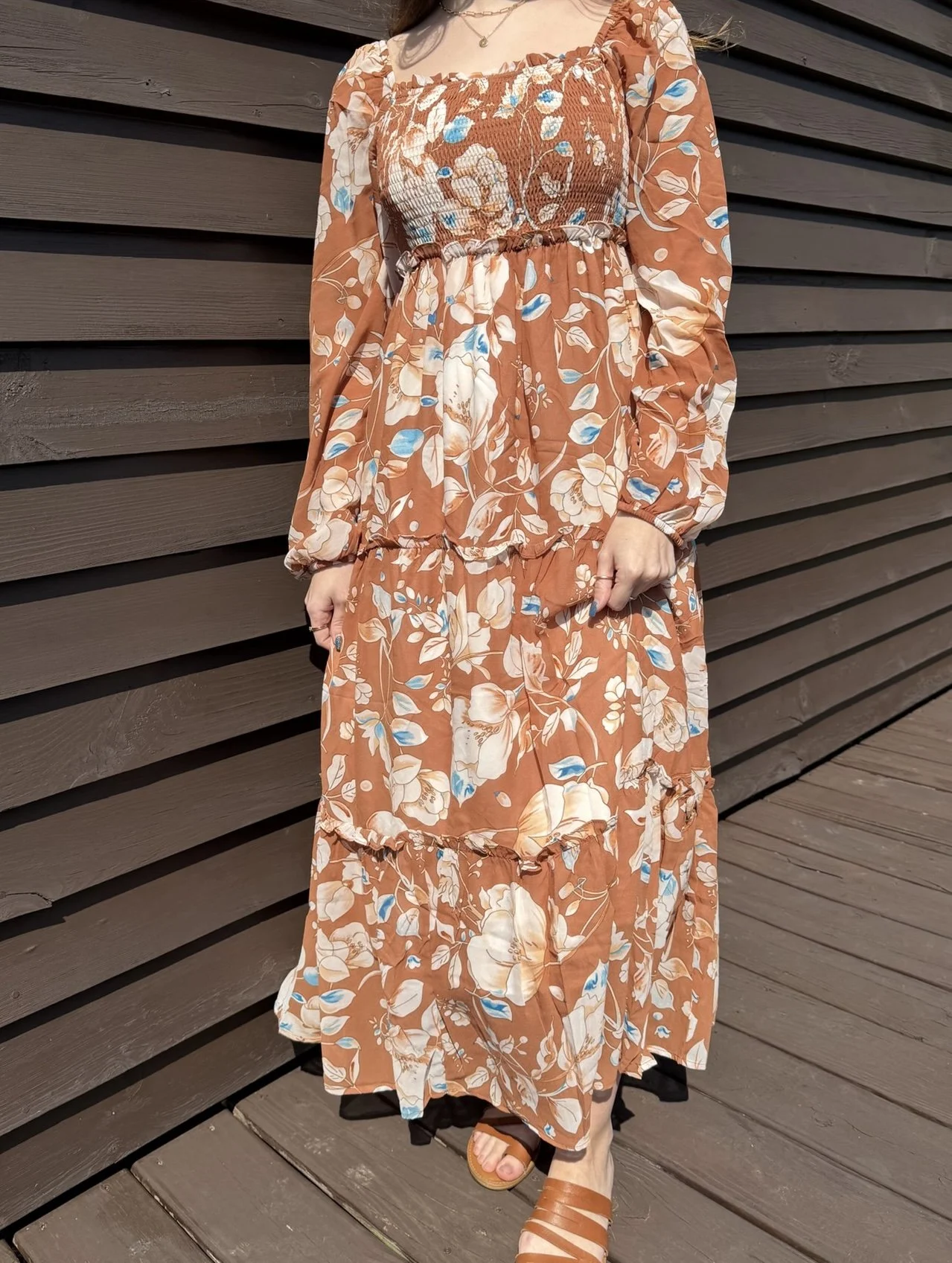 Bre Boho Floral Dress