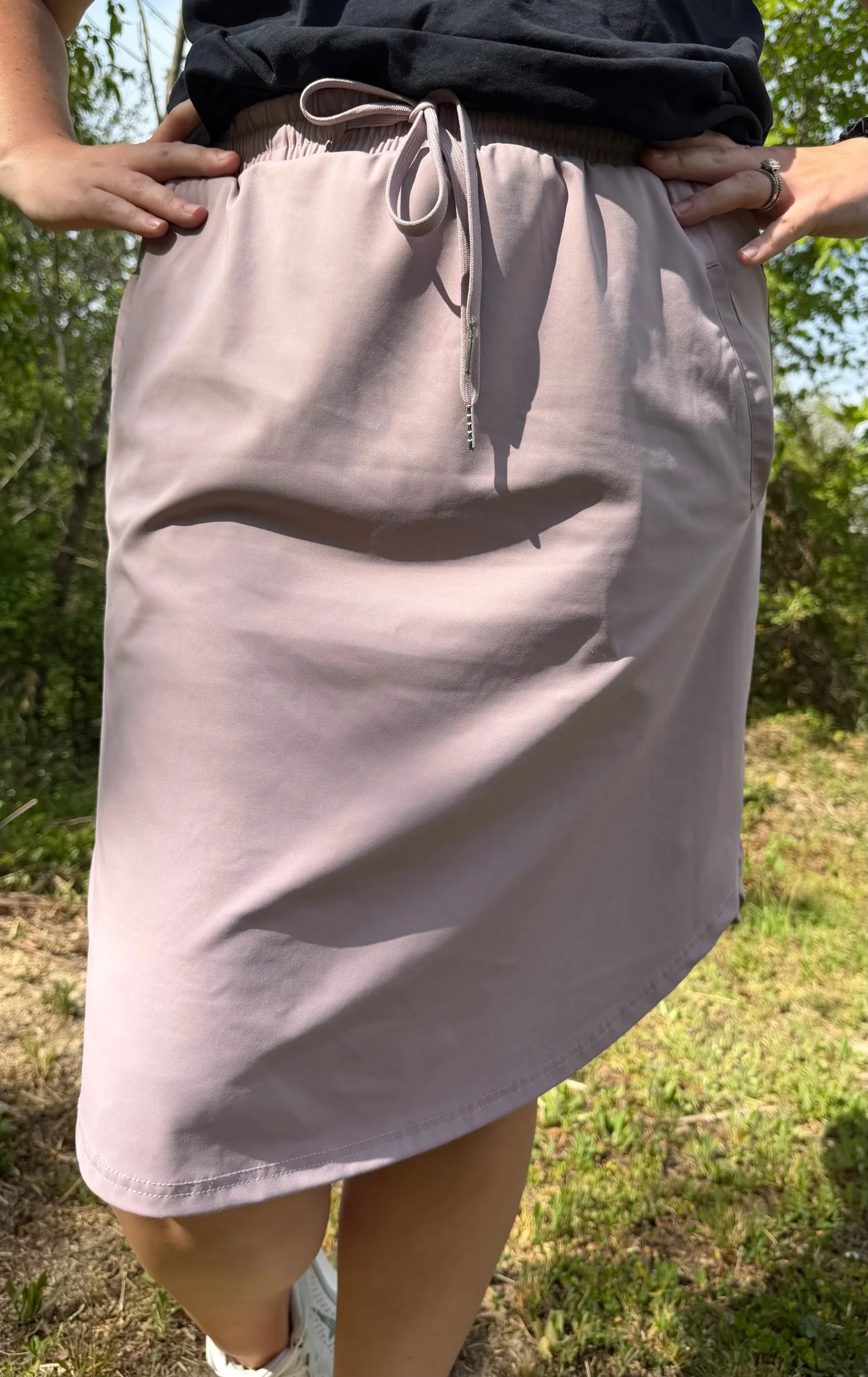 Lilac Athletic Skirt