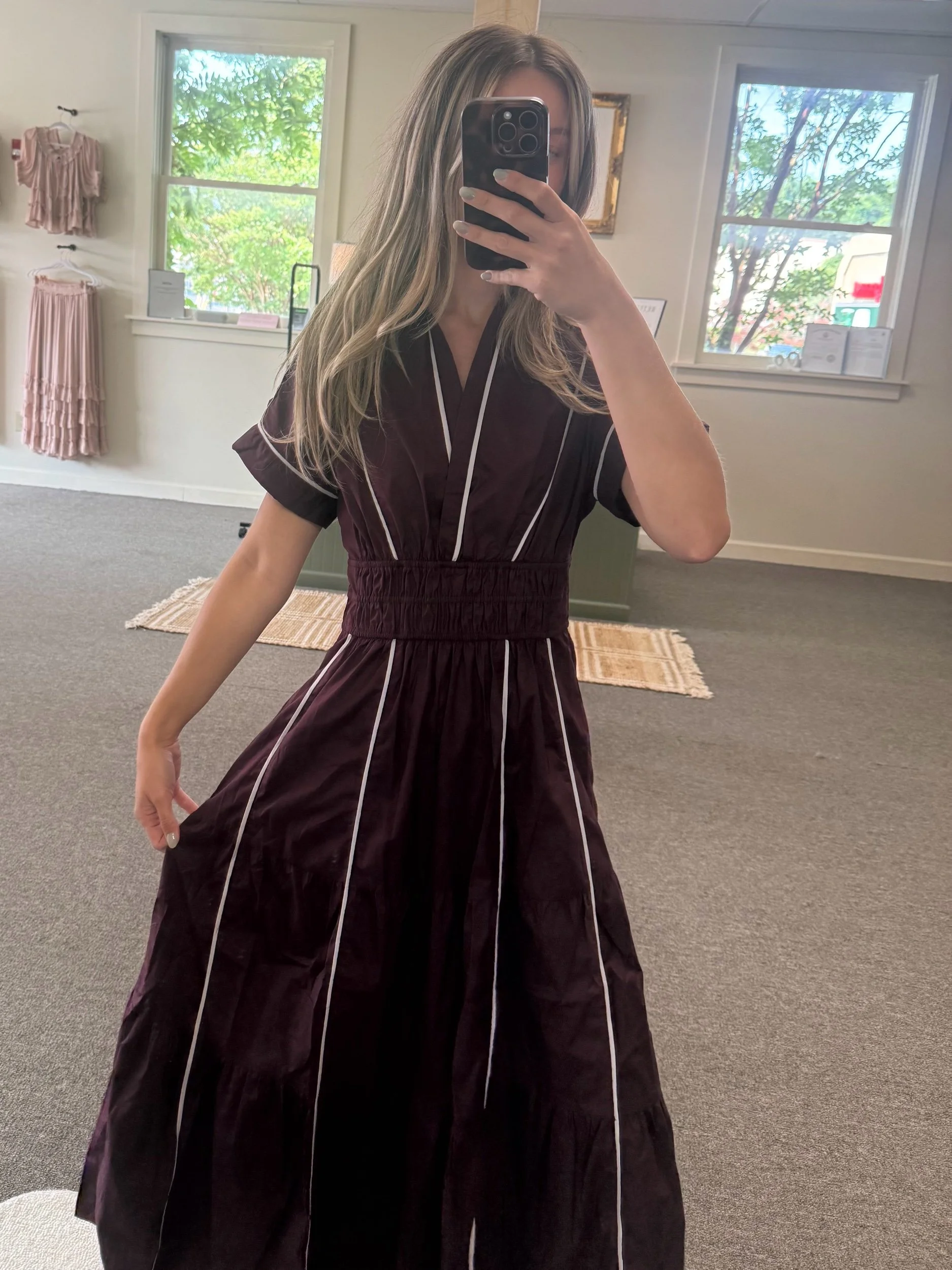 Plum Cute Maxi Dress
