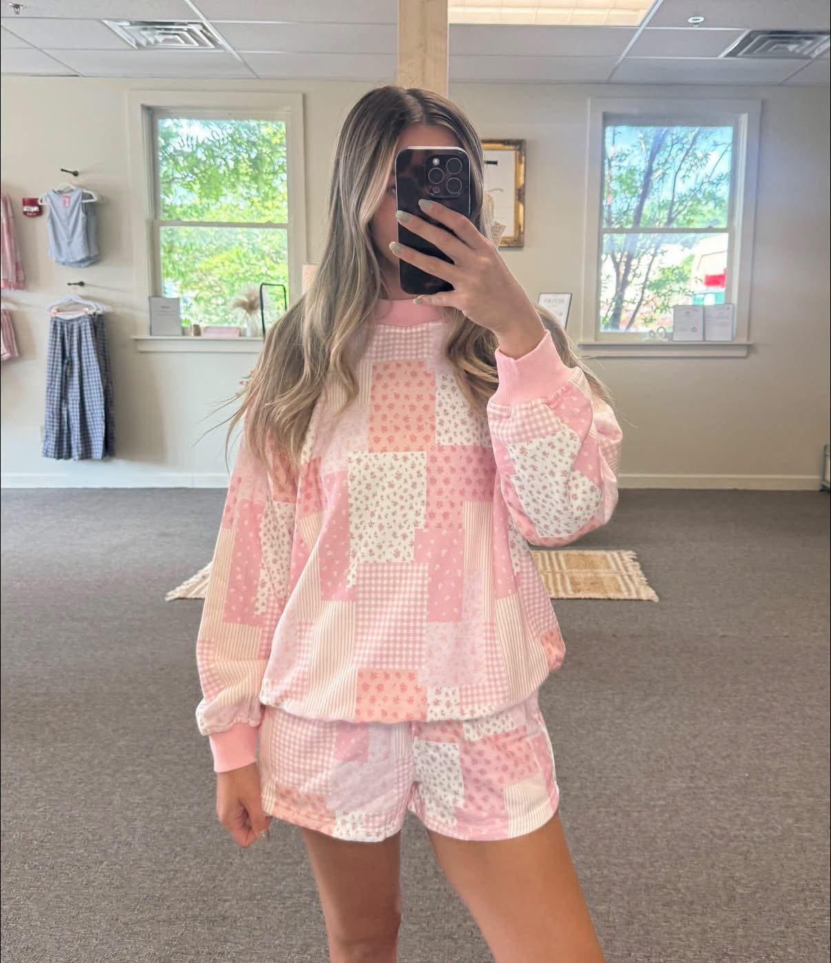Patchwork Shorts