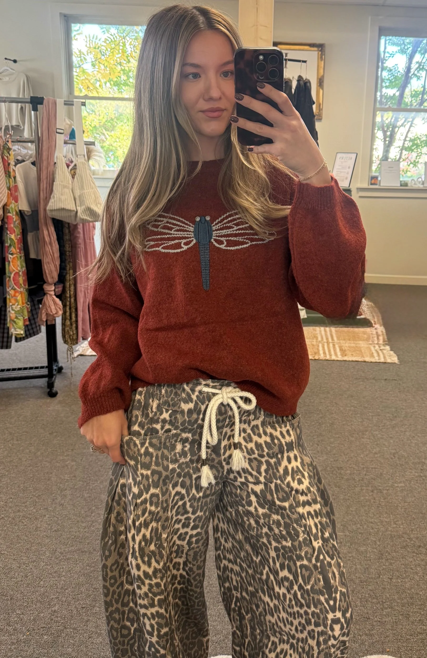 Oh My Dragonfly Sweater