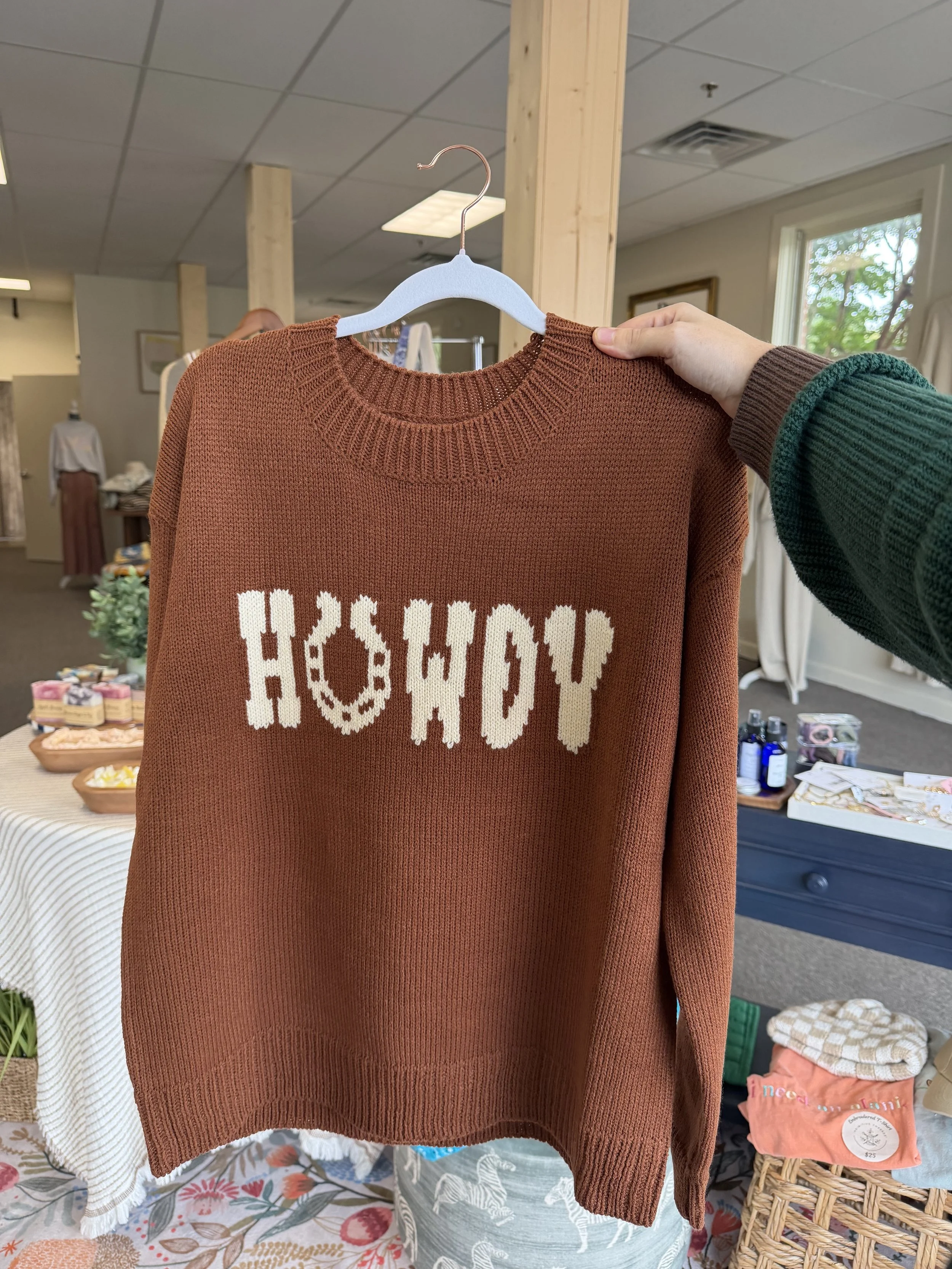 Oversized Howdy Honey Sweater