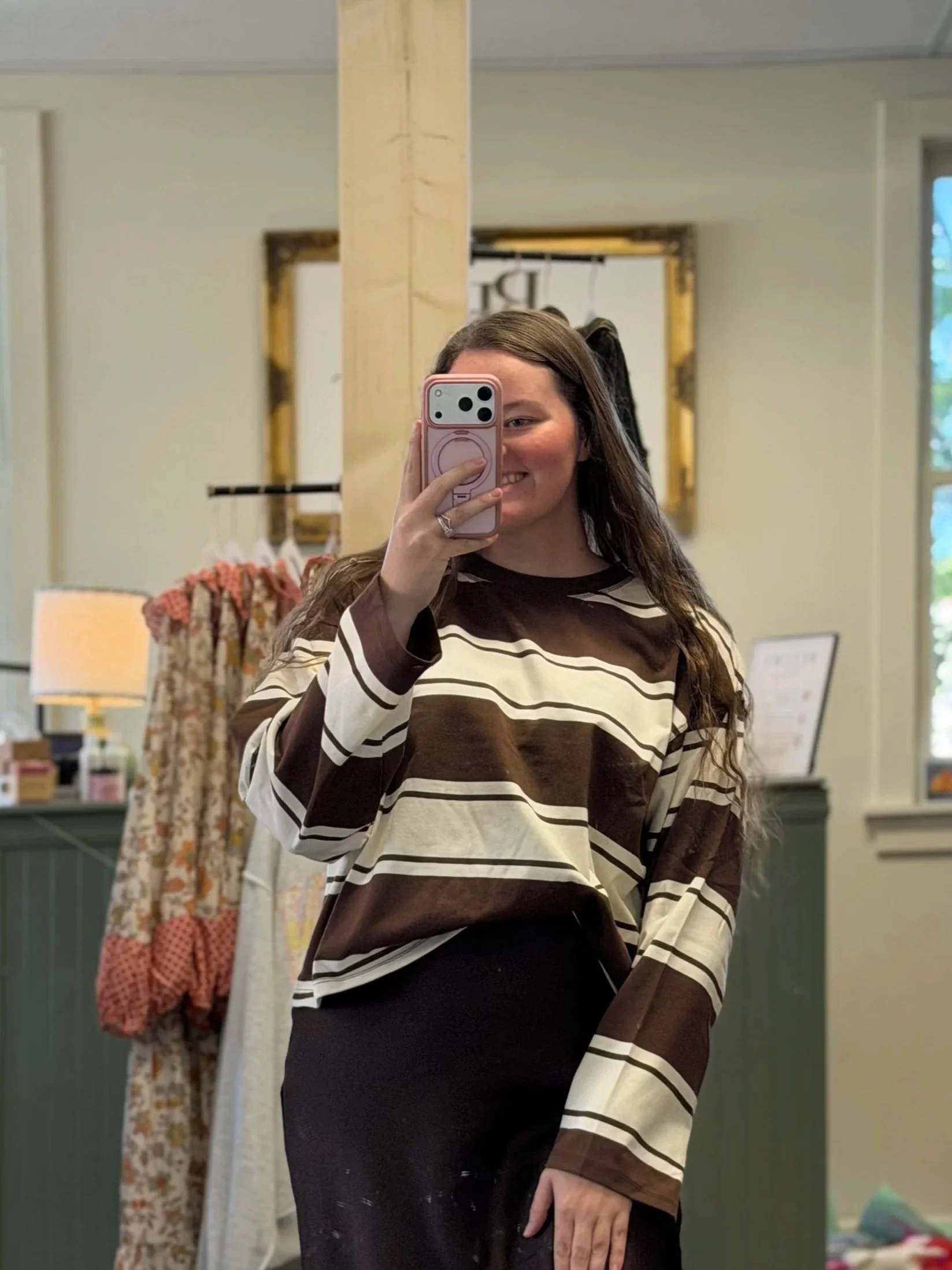 Classic Striped long sleeve tee