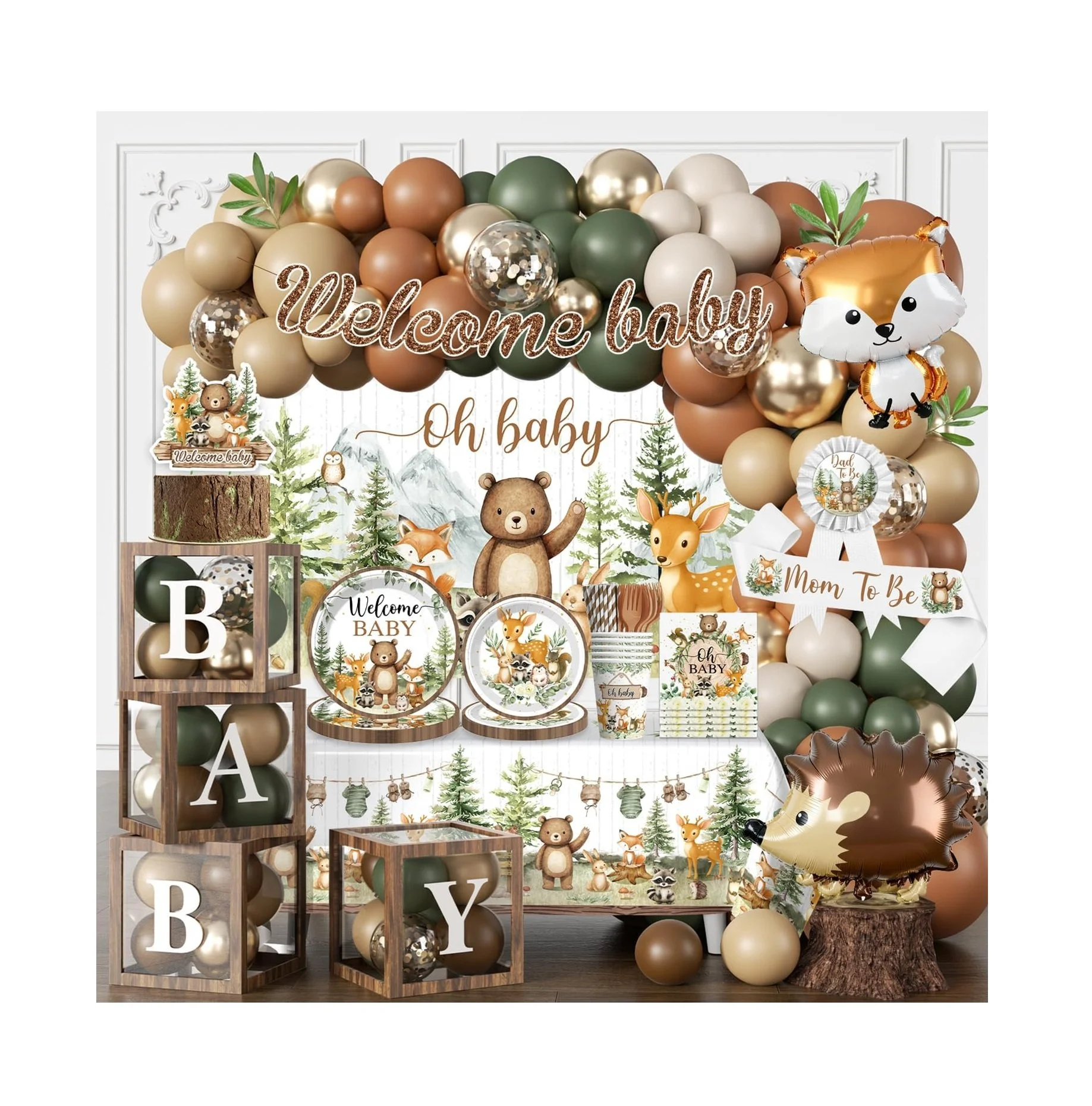 Baby Woodland Animals