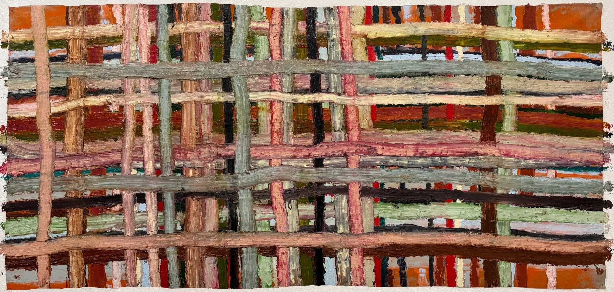 Gnarly Like This, oil on linen, 54in x 29in, 2026