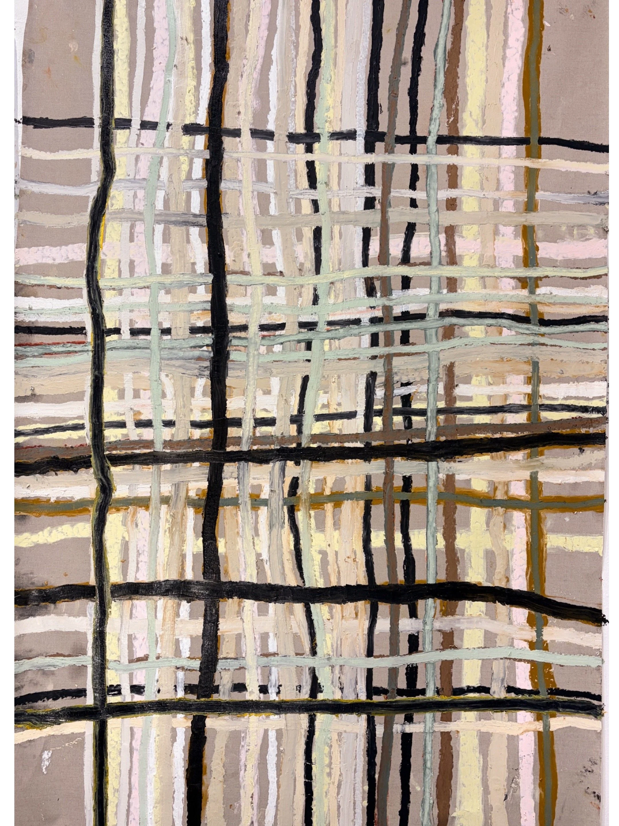 Call and Response Before and After, oil on linen, 70in x 52in, 2026