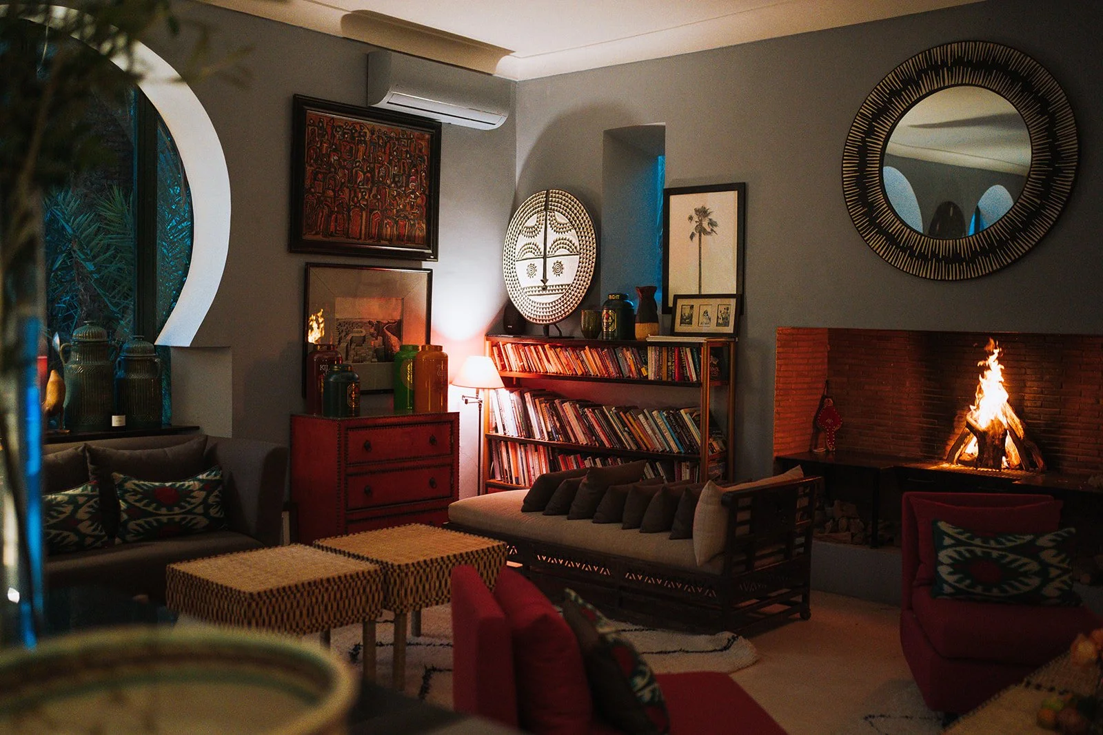 Library café fireplace taken by Hannah Wilde Photography. 2jpg.jpg