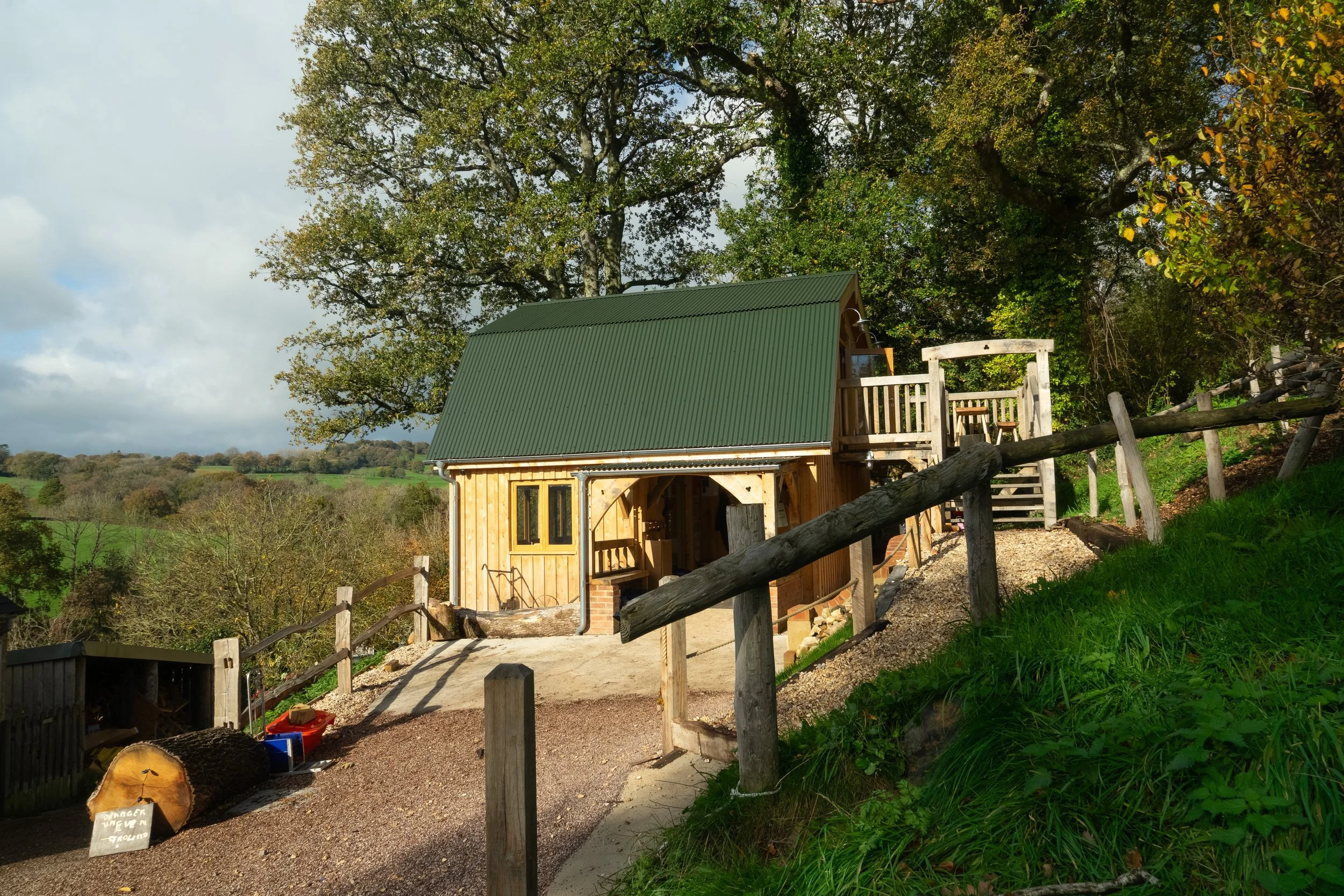 The Treehouse at Dennings Down is our multi-use, fully accessible classroom and meeting space and it's available for your lesson, event or party →