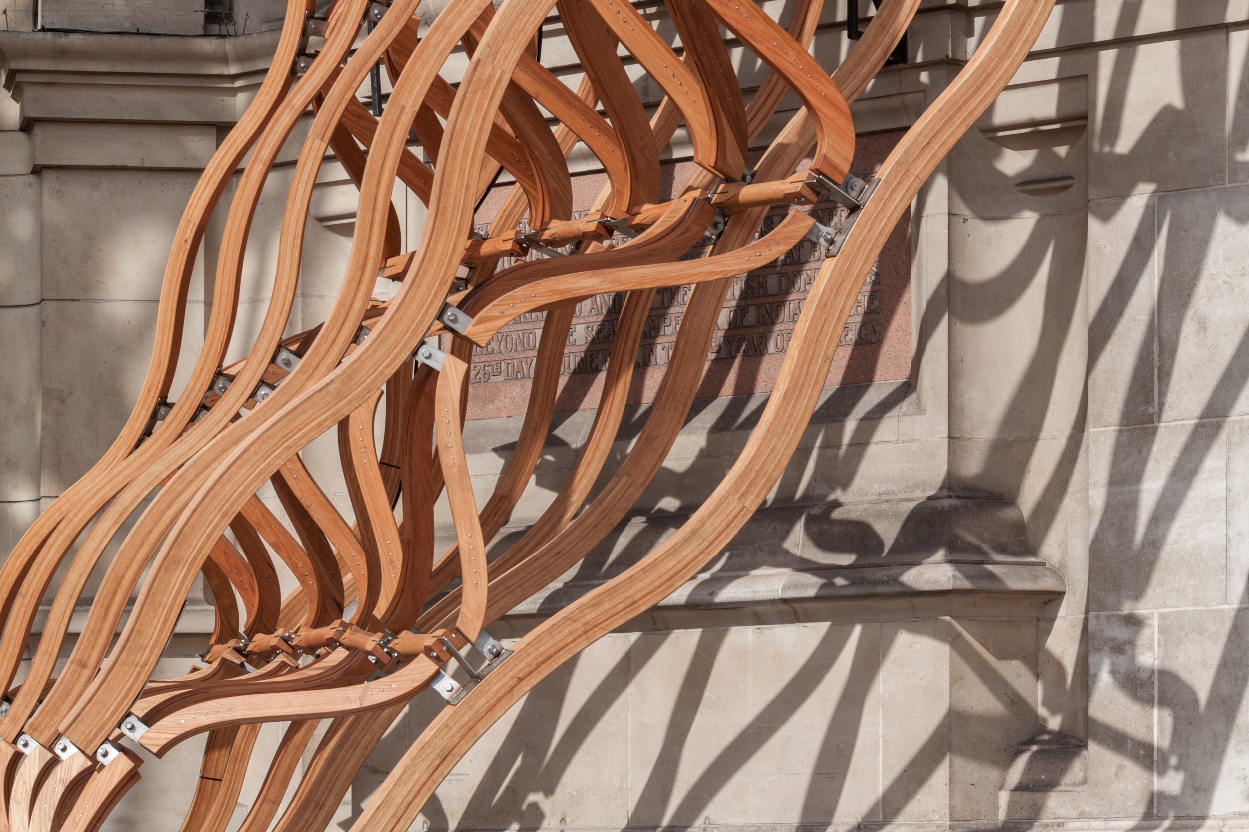 Timber Wave, London Design Festival, V&A