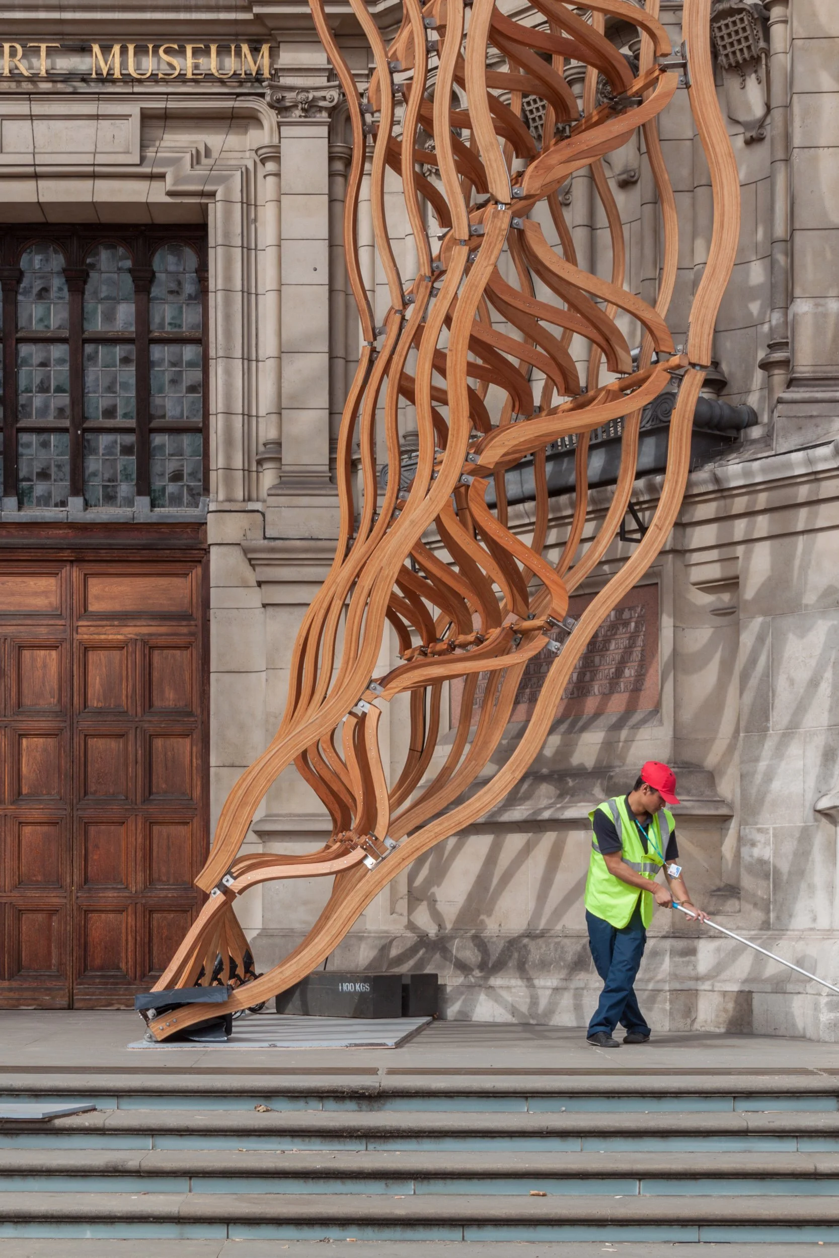 Timber Wave, London Design Festival, V&A