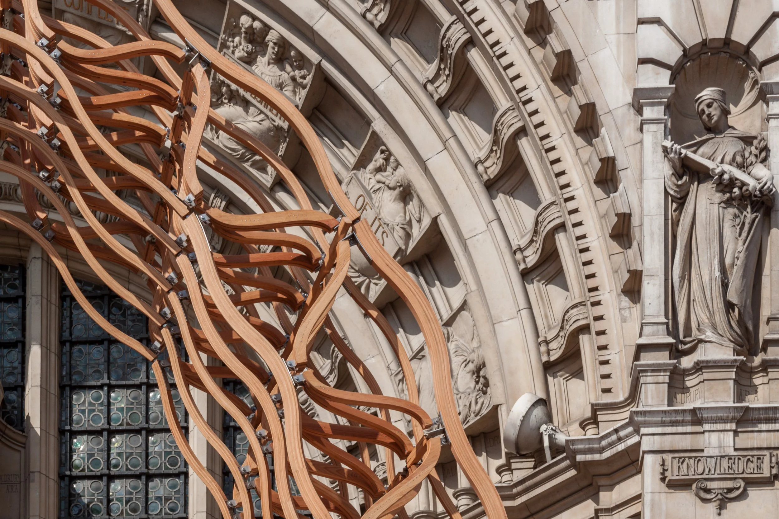 Timber Wave, London Design Festival, V&A