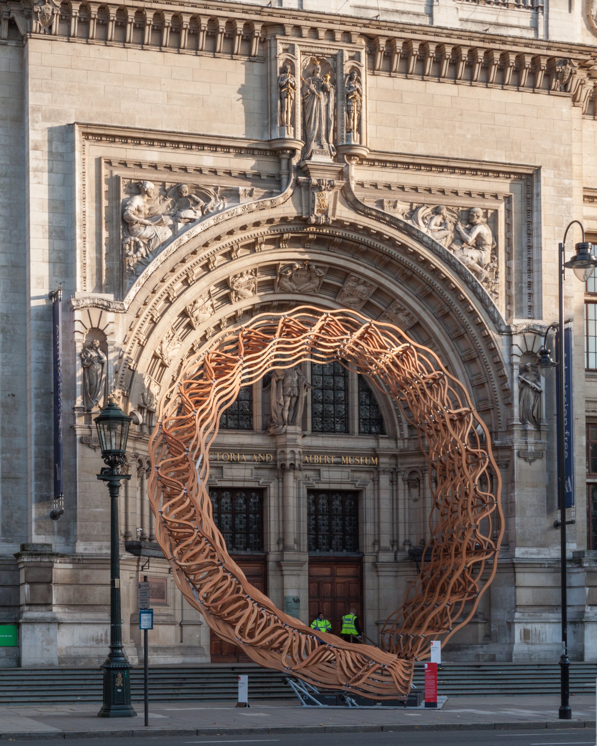 Timber Wave, London Design Festival, V&A