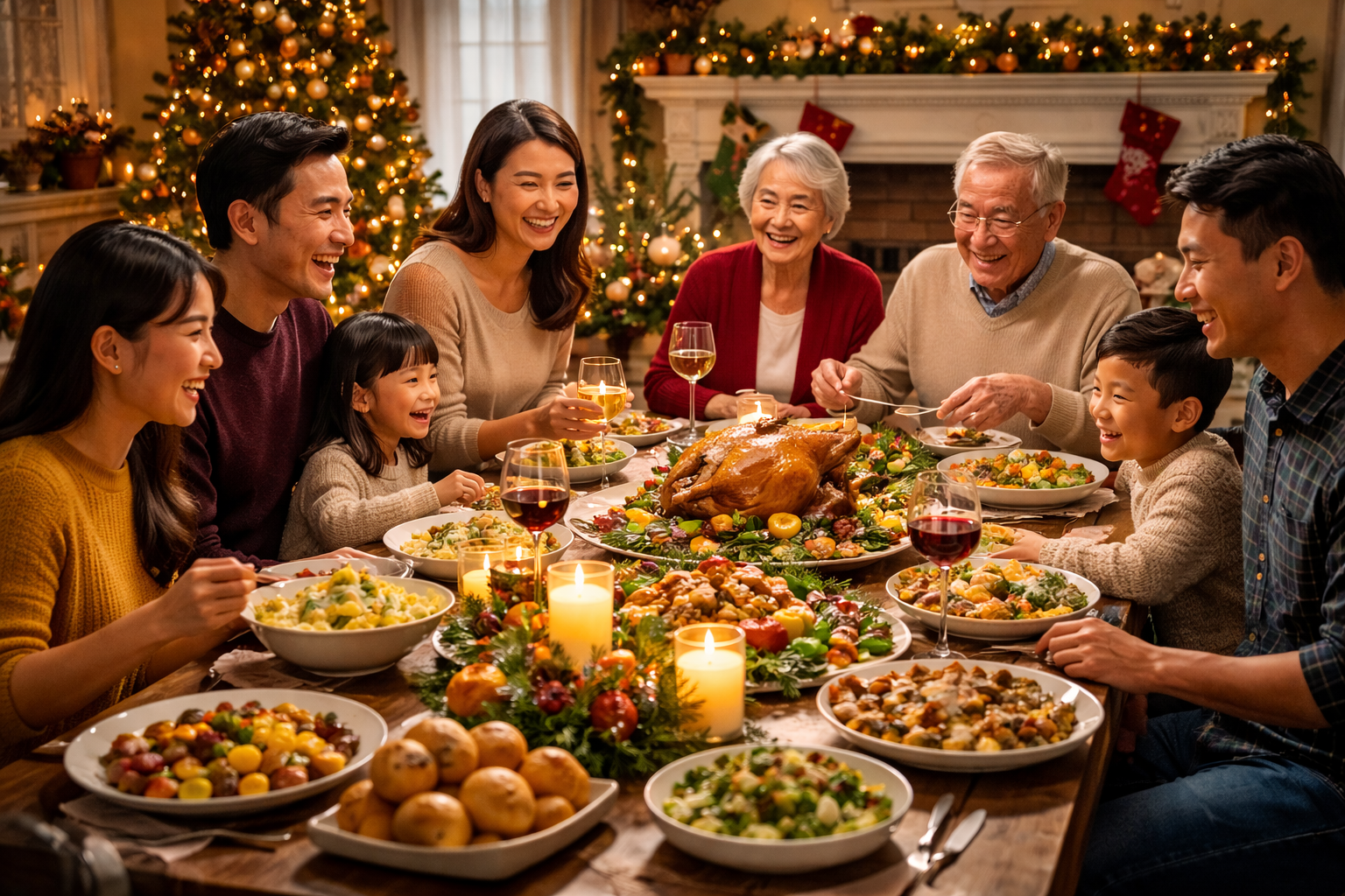 December, Family, and the Specific Luck of Good In-Laws