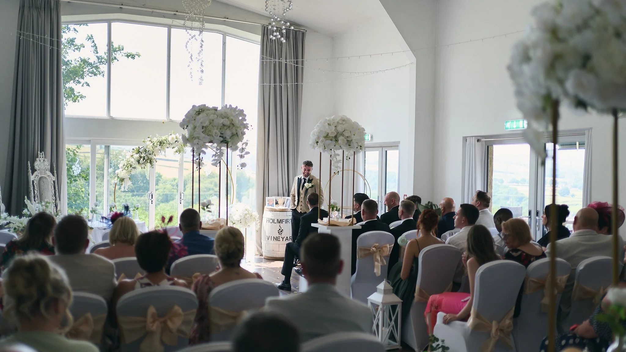 An English Vineyard Wedding