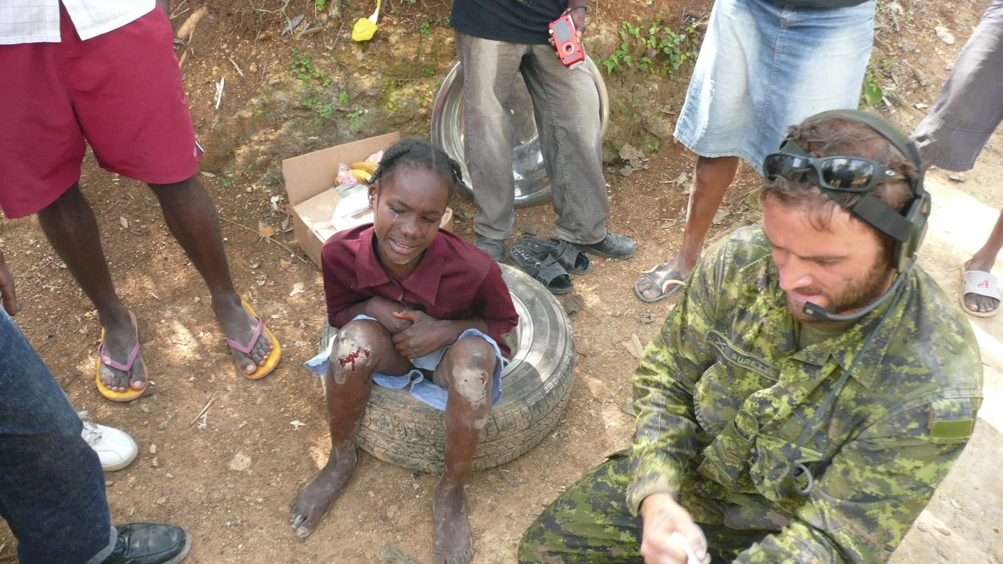 vétéran militaire canadien aide humanitaire haïti 2010 soins austères