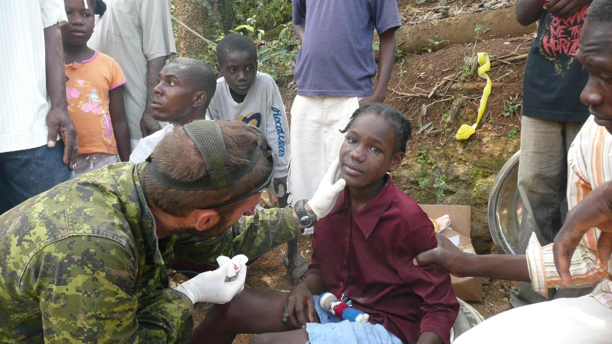 vétéran militaire canadien aide humanitaire haïti 2010 secours
