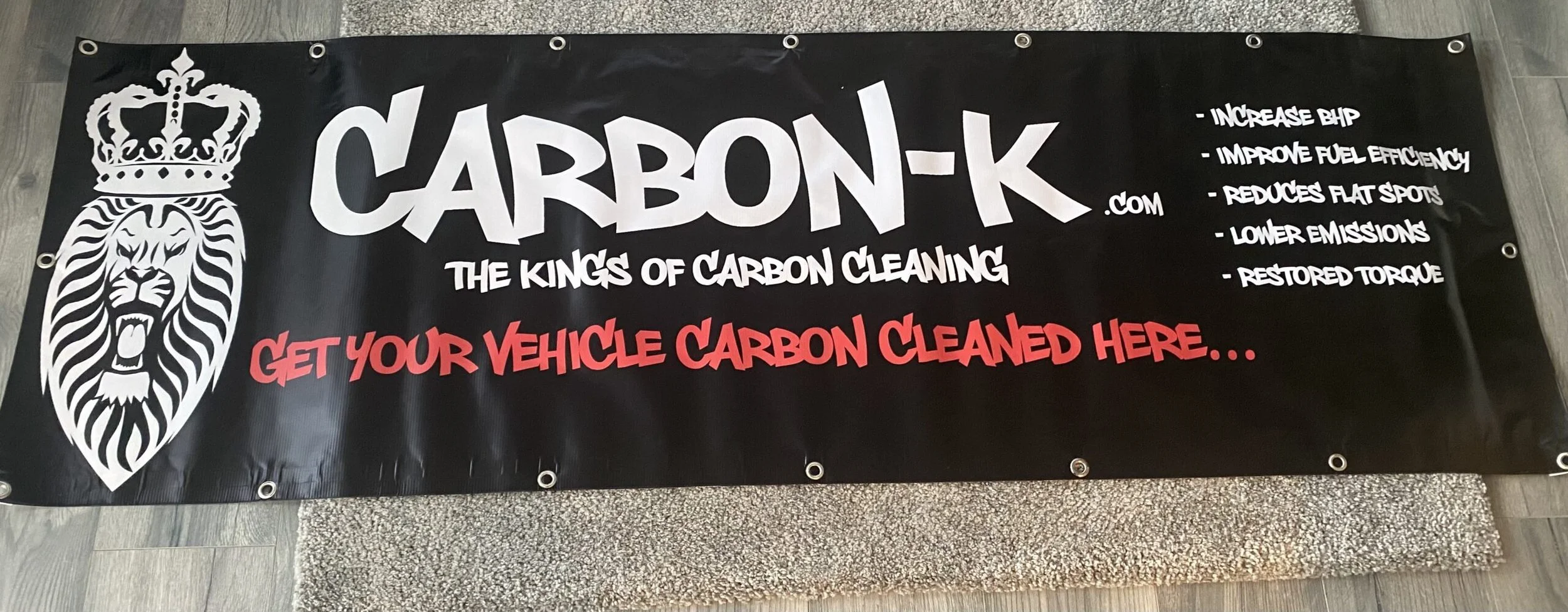 CARBON-K  BANNER  (service centre)