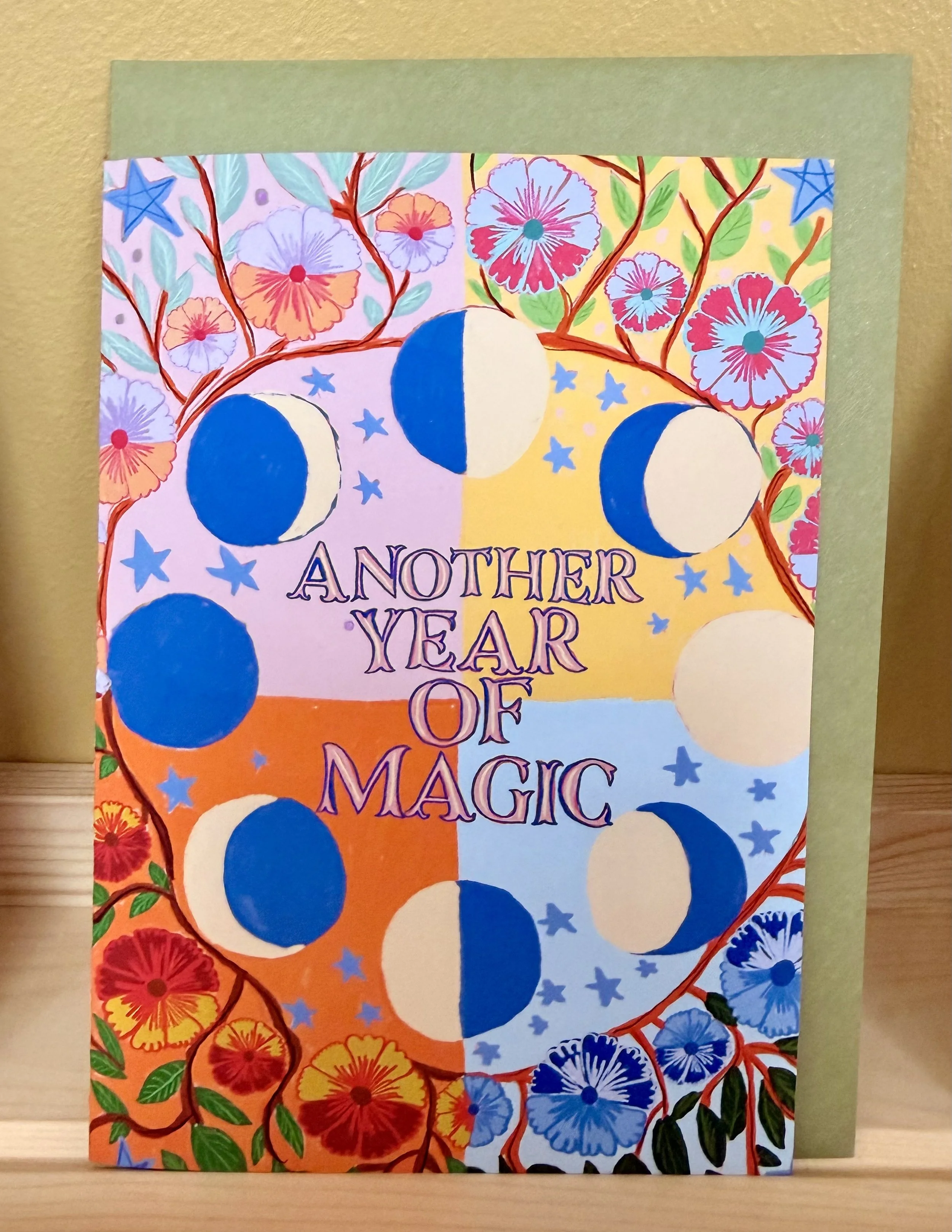 Another Year of Magic Greeting Card