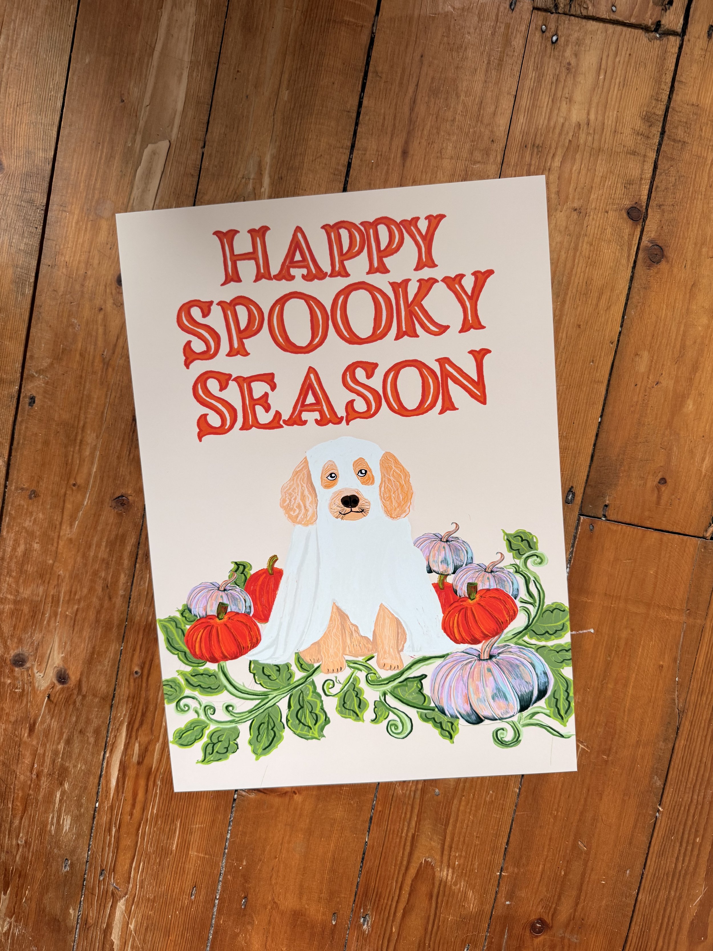 Happy spooky season Greeting Card