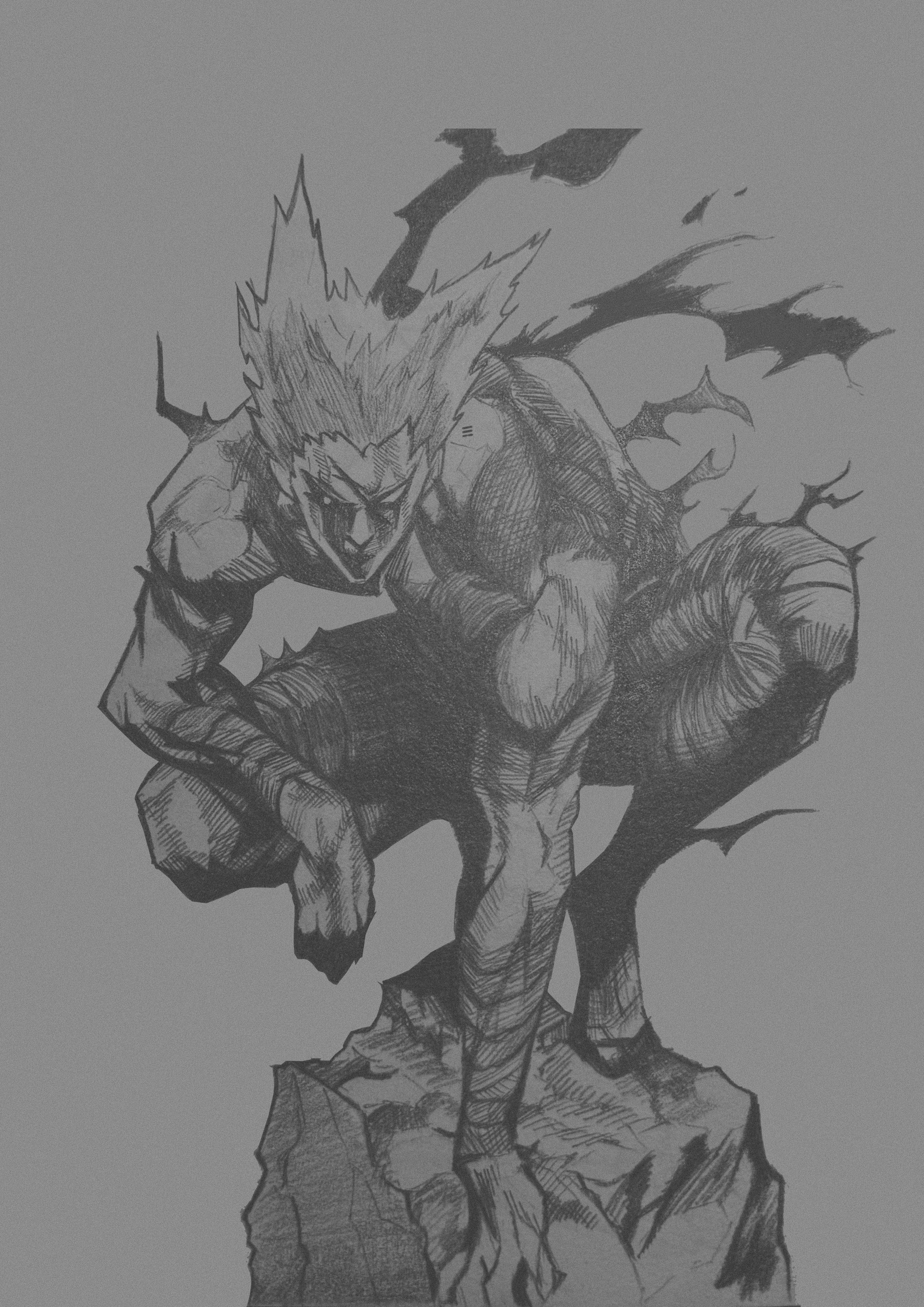 Geometric drawing of an outline square with sections divided by vertical, horizontal, and diagonal lines.